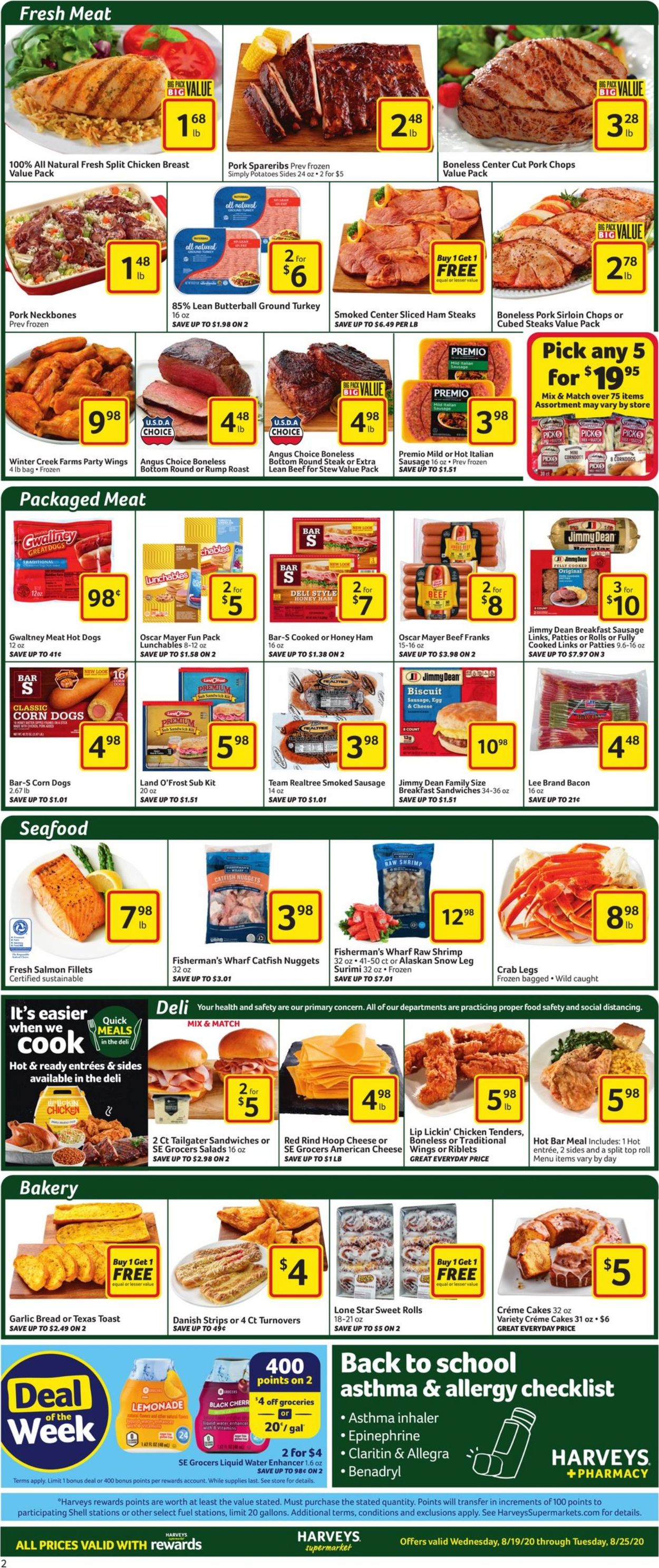 Harveys Supermarket Weekly Ad Circular - valid 08/19-08/25/2020 (Page 3)