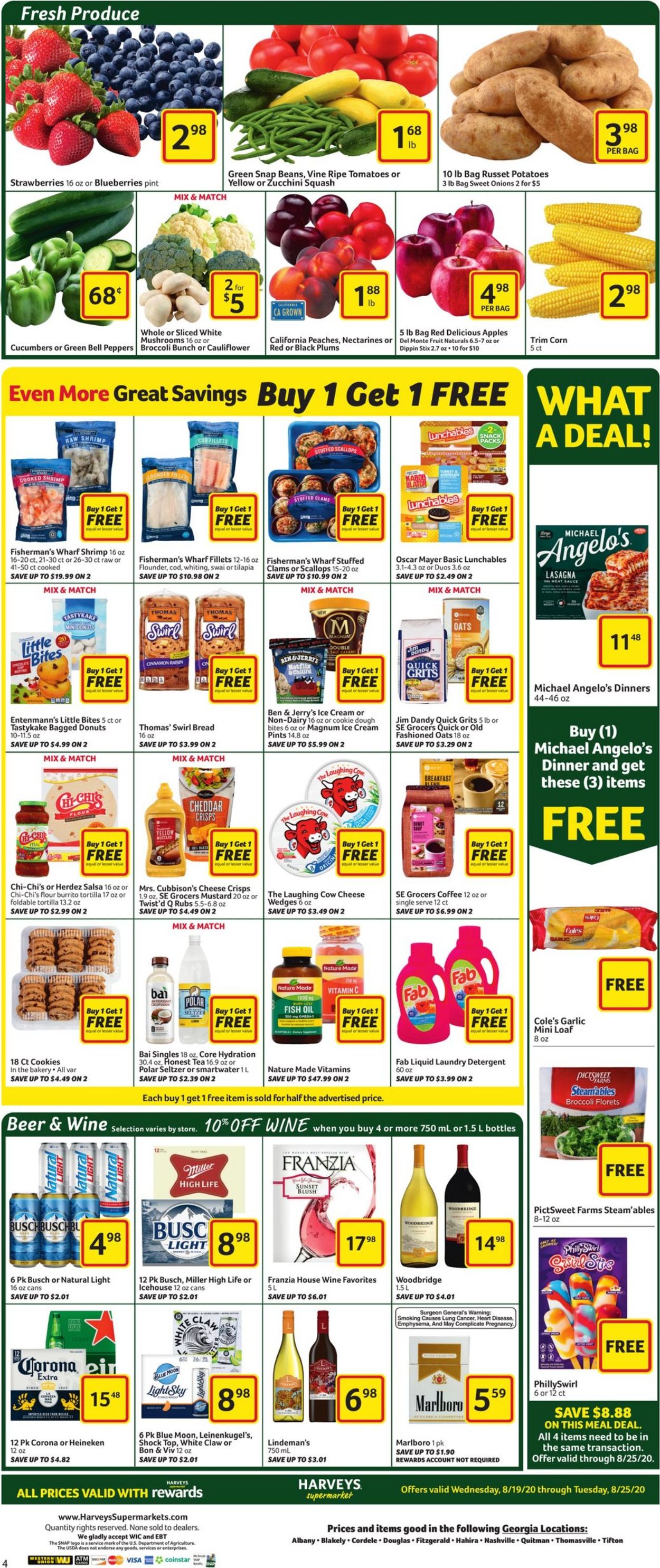 Harveys Supermarket Weekly Ad Circular - valid 08/19-08/25/2020 (Page 5)