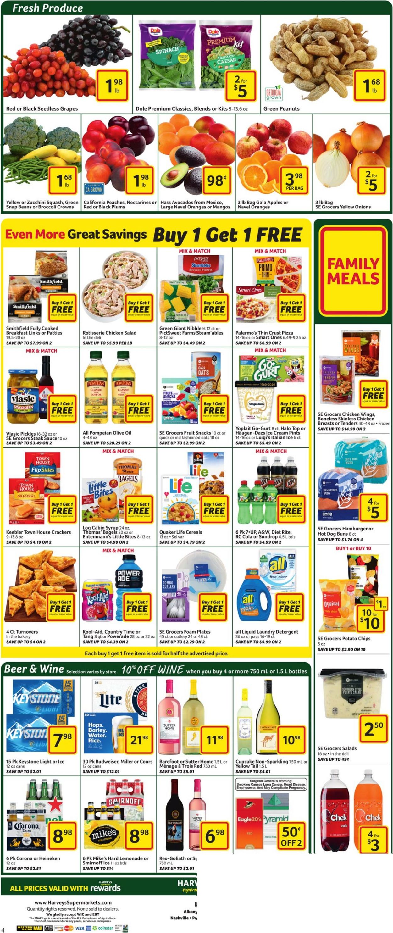 Harveys Supermarket Weekly Ad Circular - valid 08/26-09/01/2020 (Page 5)