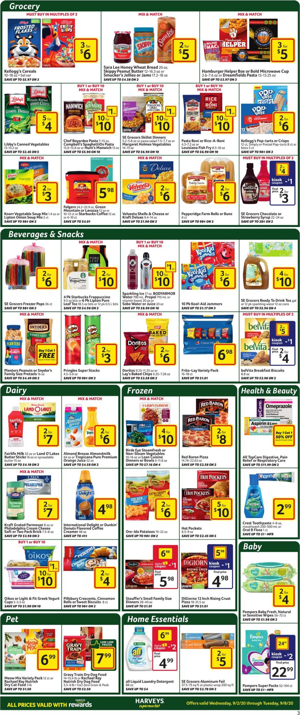 Harveys Supermarket Weekly Ad Circular - valid 09/02-09/08/2020 (Page 4)