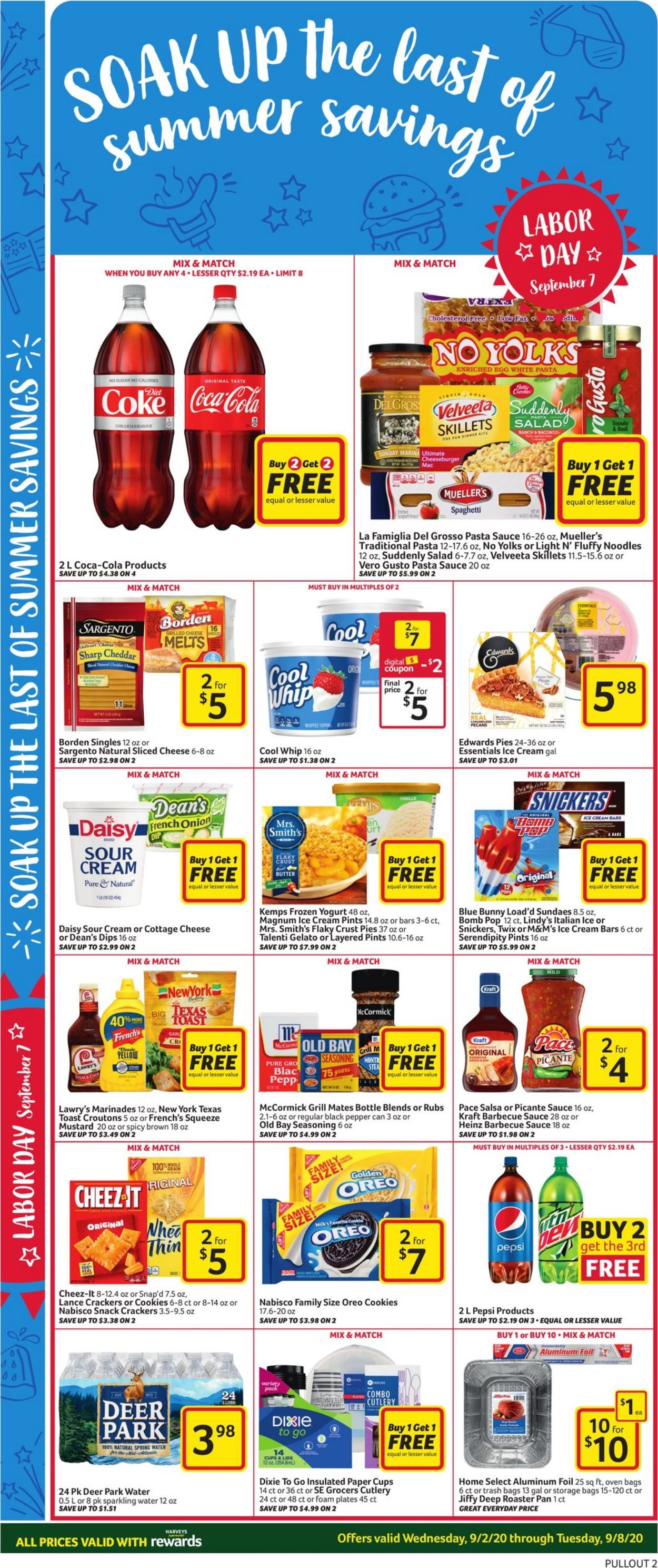 Harveys Supermarket Weekly Ad Circular - valid 09/02-09/08/2020 (Page 7)