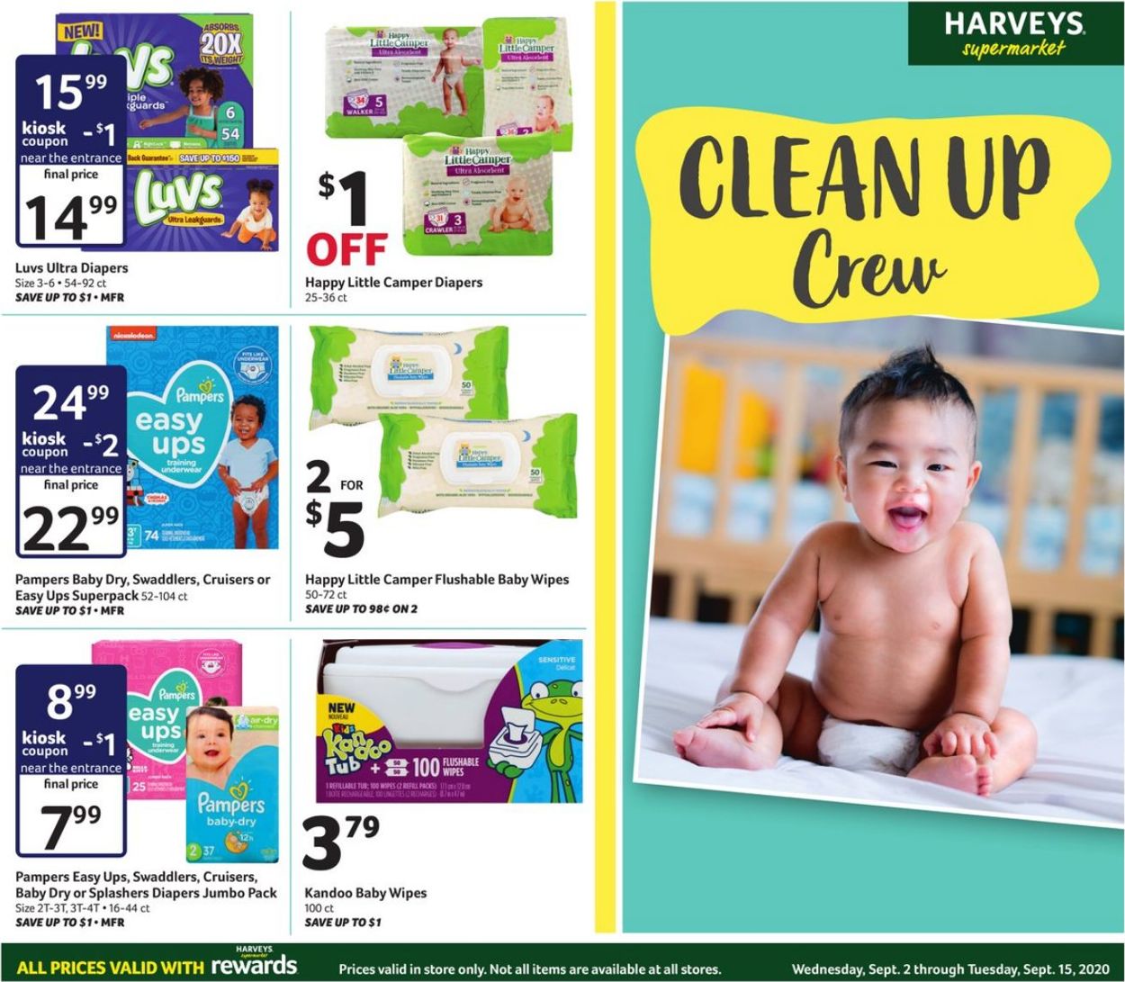 Harveys Supermarket Weekly Ad Circular - valid 09/02-09/15/2020 (Page 8)