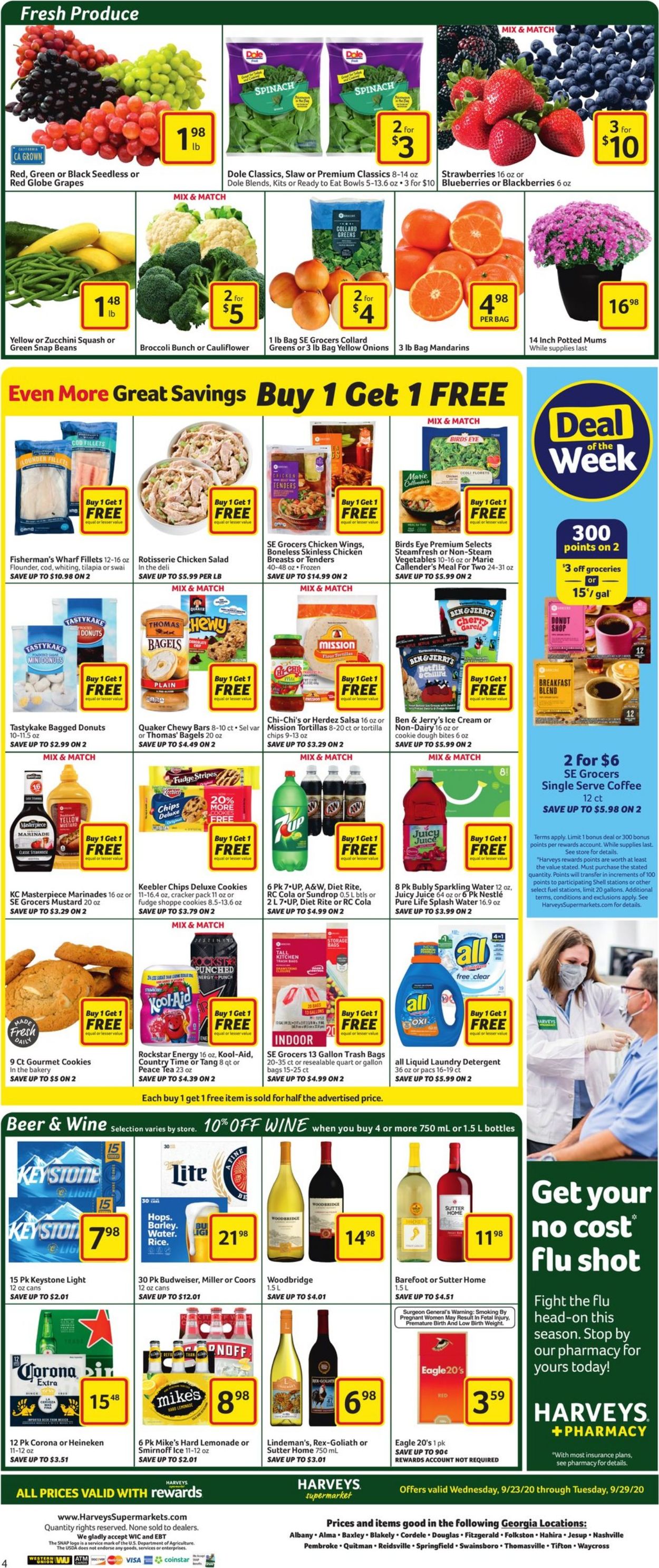 Harveys Supermarket Weekly Ad Circular - valid 09/23-09/29/2020 (Page 5)