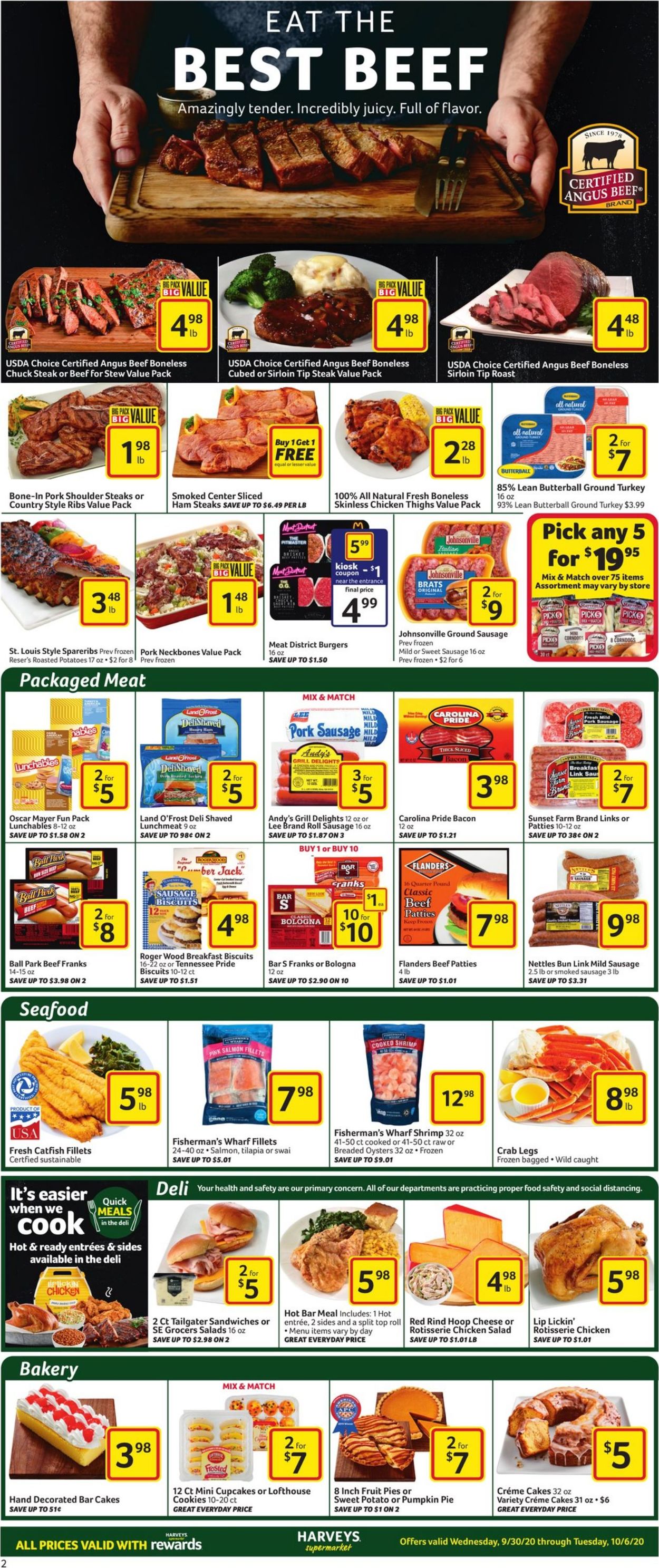 Harveys Supermarket Weekly Ad Circular - valid 09/30-10/06/2020 (Page 3)