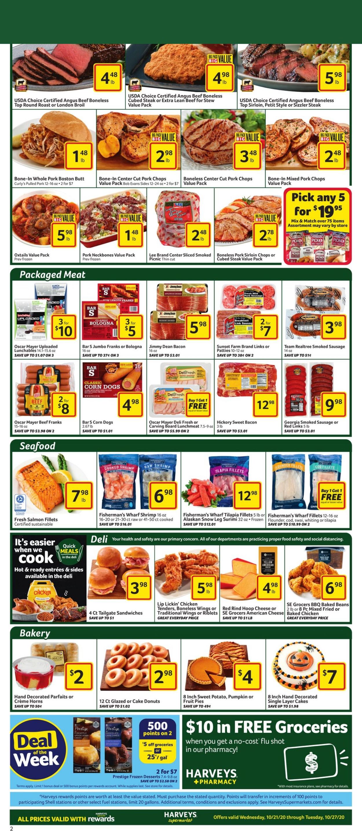 Harveys Supermarket Weekly Ad Circular - valid 10/21-10/27/2020 (Page 4)