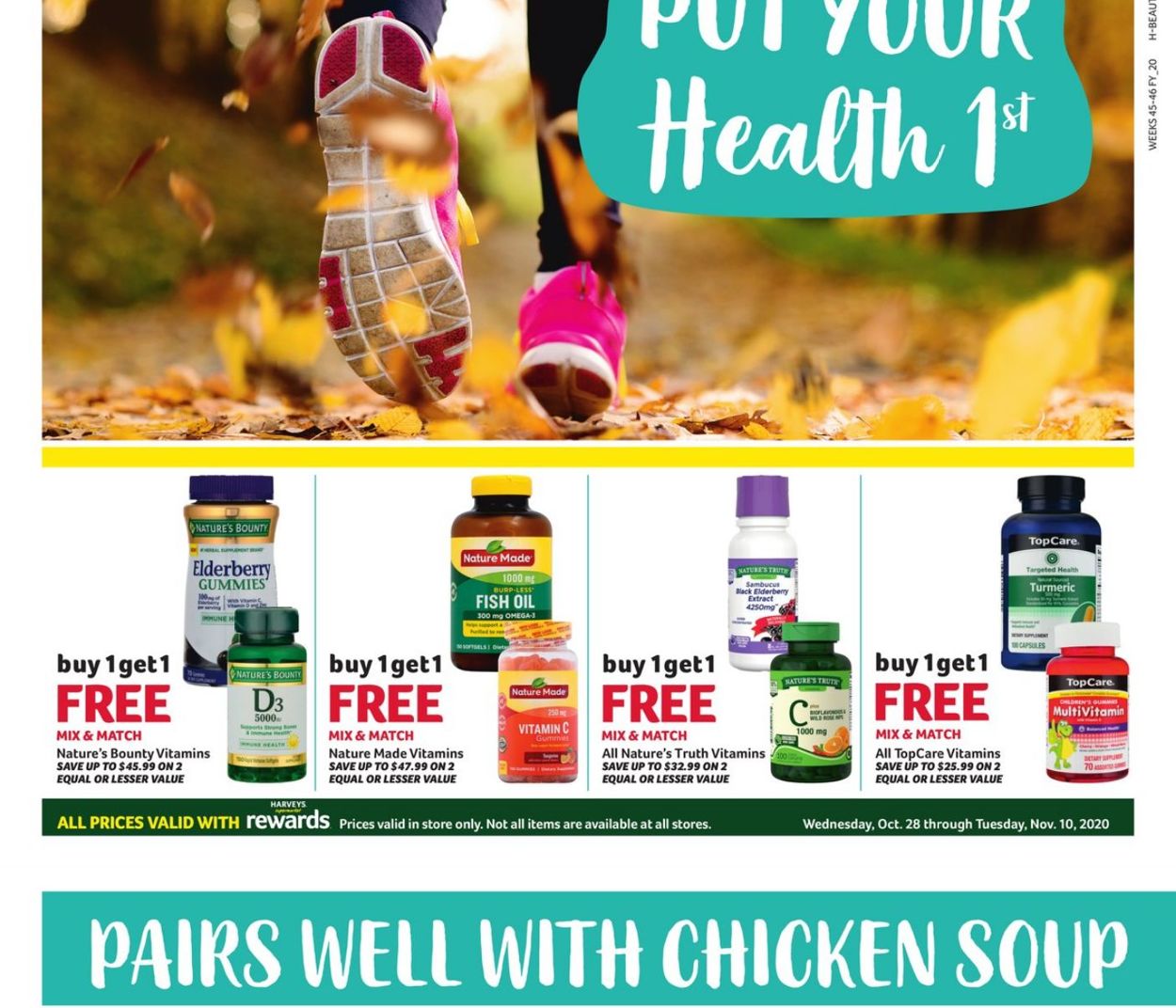 Harveys Supermarket Weekly Ad Circular - valid 10/28-11/10/2020