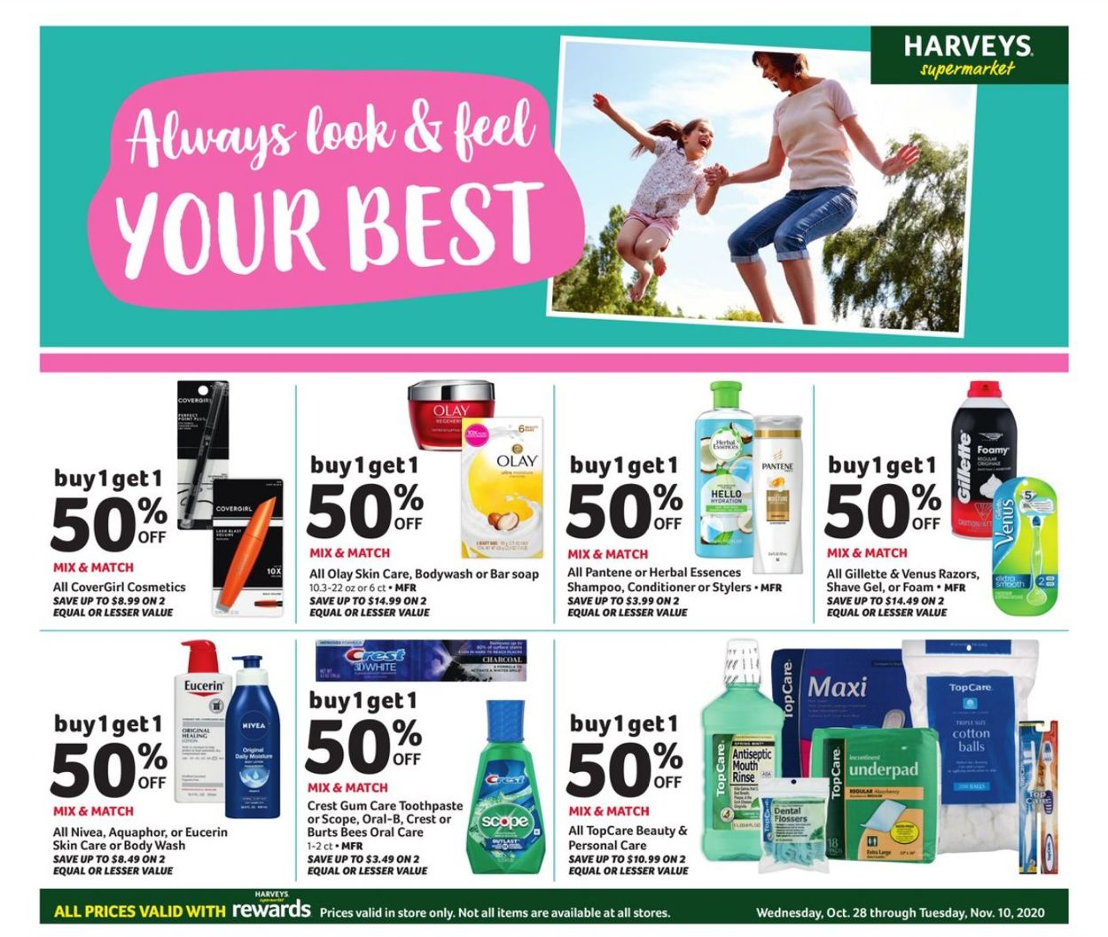 Harveys Supermarket Weekly Ad Circular - valid 10/28-11/10/2020 (Page 10)