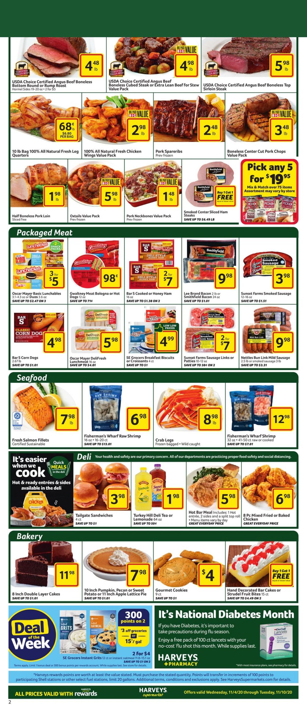 Harveys Supermarket Weekly Ad Circular - valid 11/04-11/10/2020 (Page 3)