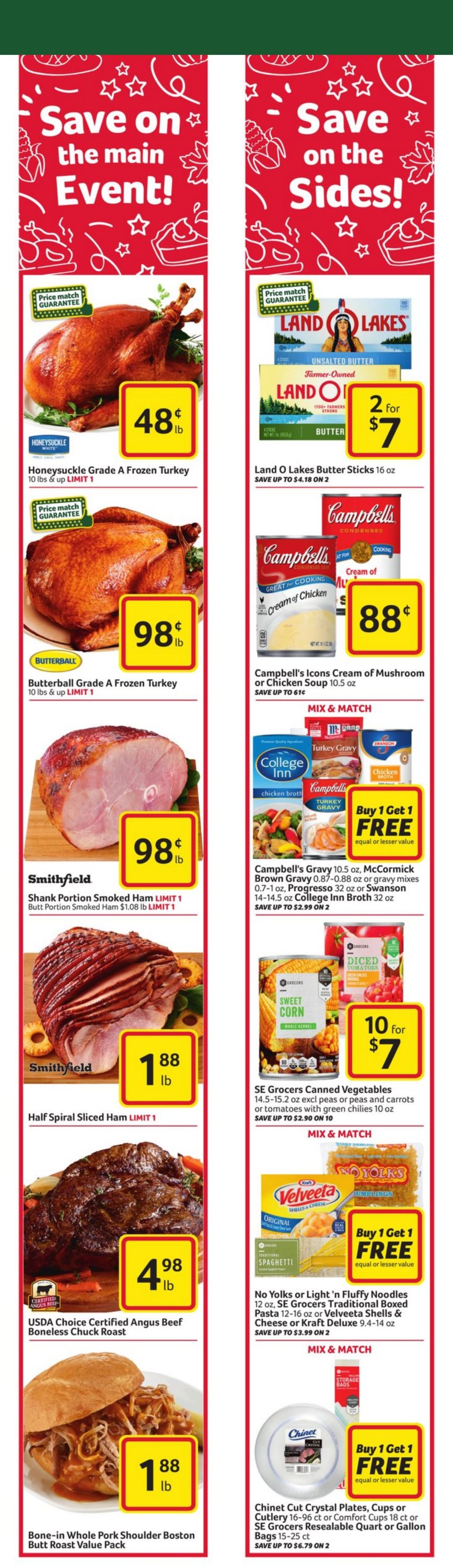 Harveys Supermarket Weekly Ad Circular - valid 11/11-11/17/2020 (Page 2)