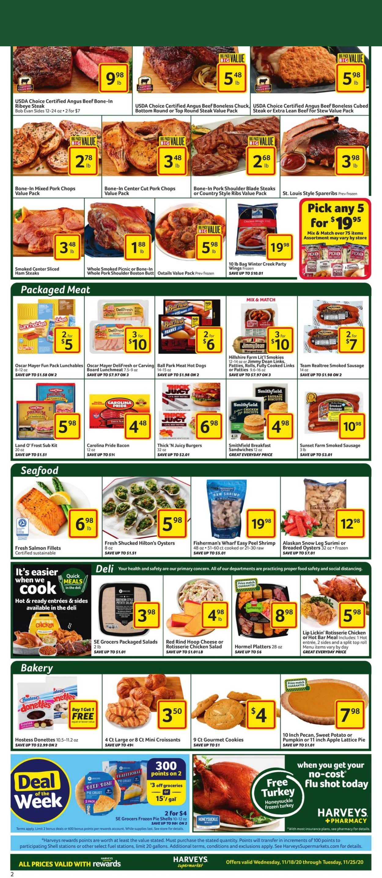 Harveys Supermarket Weekly Ad Circular - valid 11/18-11/25/2020 (Page 3)