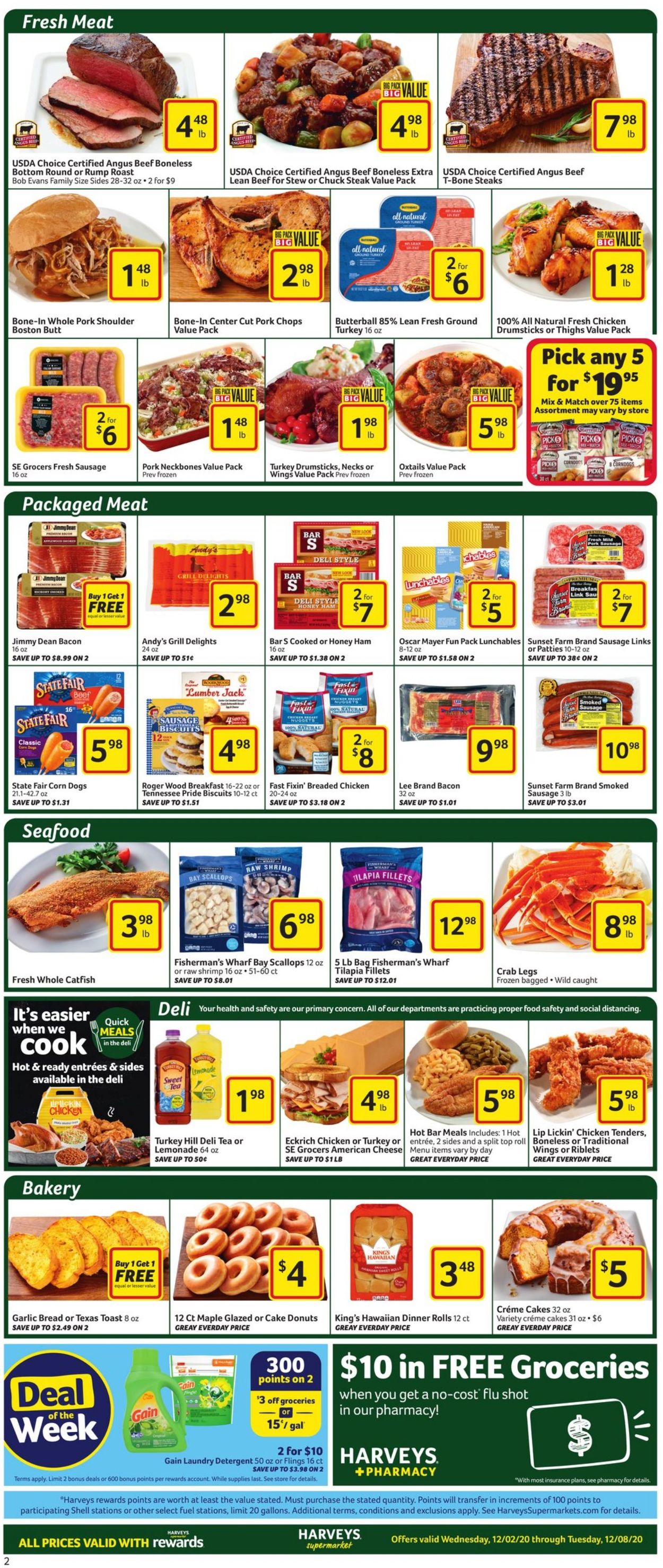 Harveys Supermarket Weekly Ad Circular - valid 12/02-12/08/2020 (Page 3)