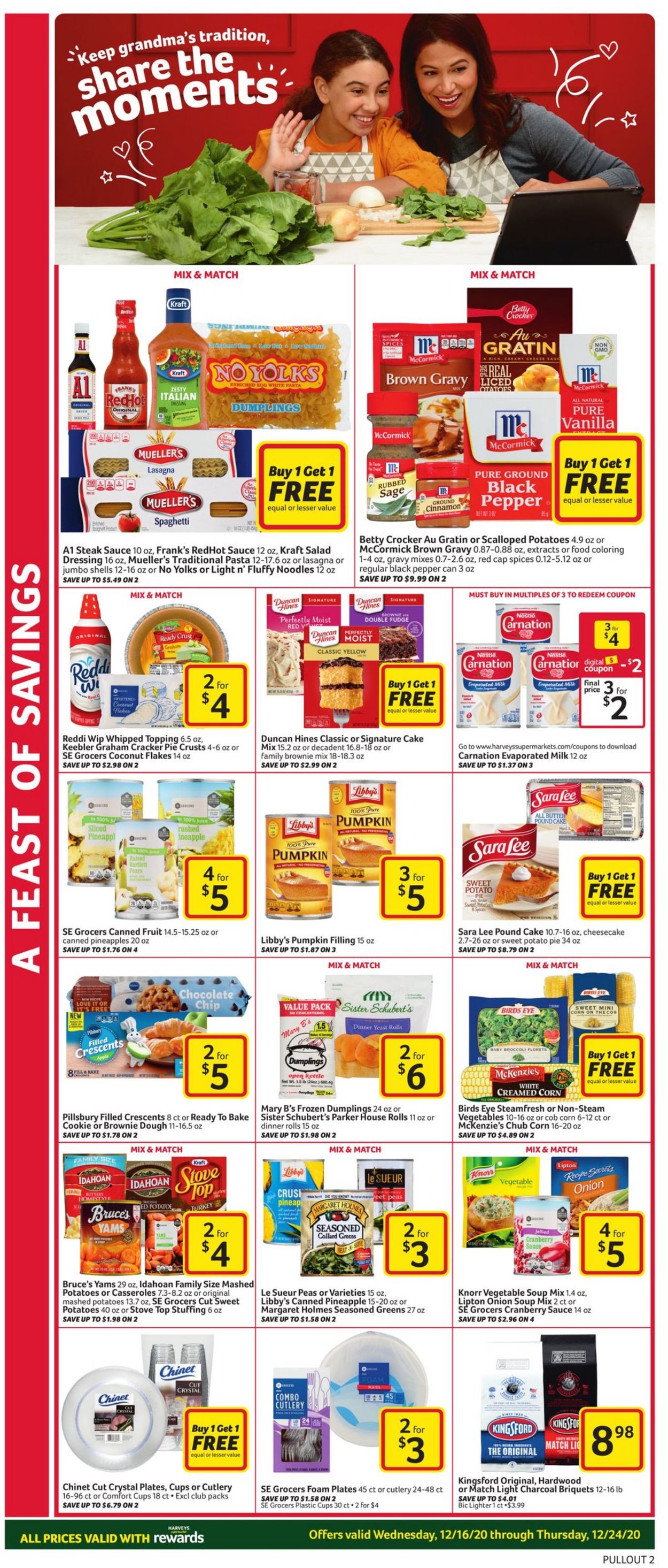 Harveys Supermarket Weekly Ad Circular - valid 12/16-12/24/2020 (Page 5)