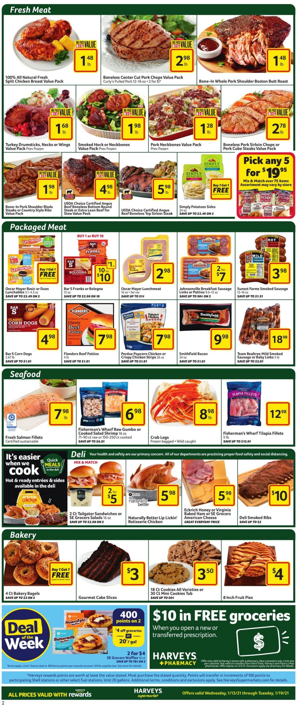 Harveys Supermarket Weekly Ad Circular - valid 01/13-01/19/2021 (Page 3)