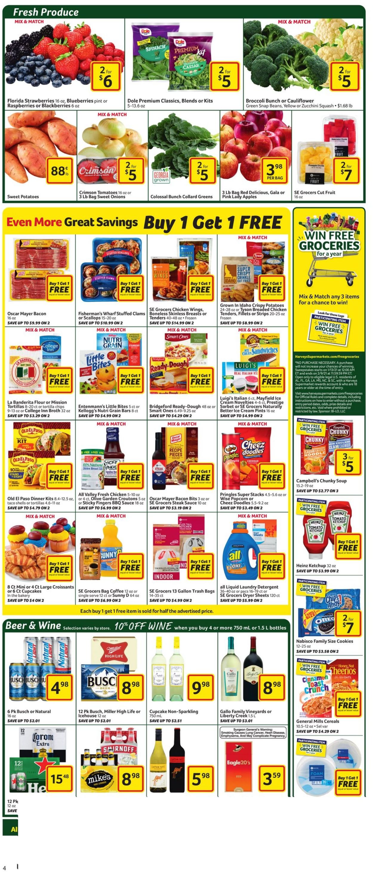 Harveys Supermarket Weekly Ad Circular - valid 01/27-02/02/2021 (Page 5)