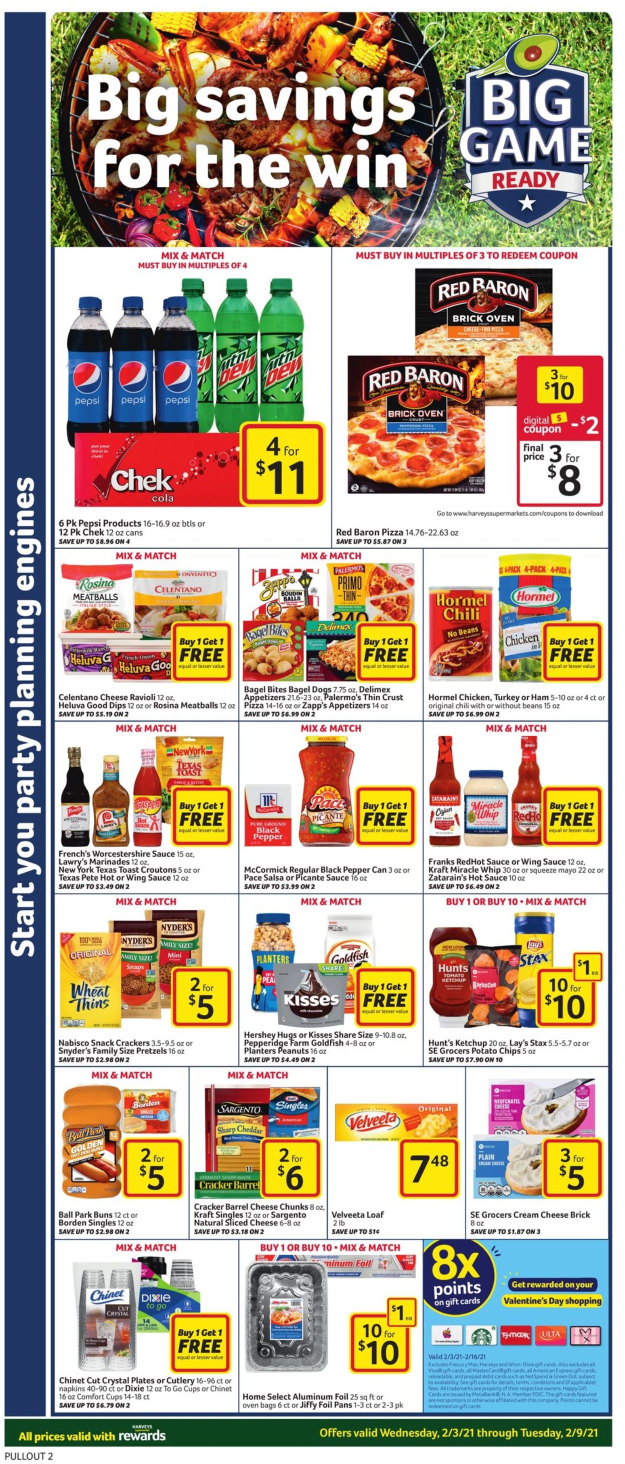 Harveys Supermarket Weekly Ad Circular - valid 02/03-02/09/2021 (Page 5)