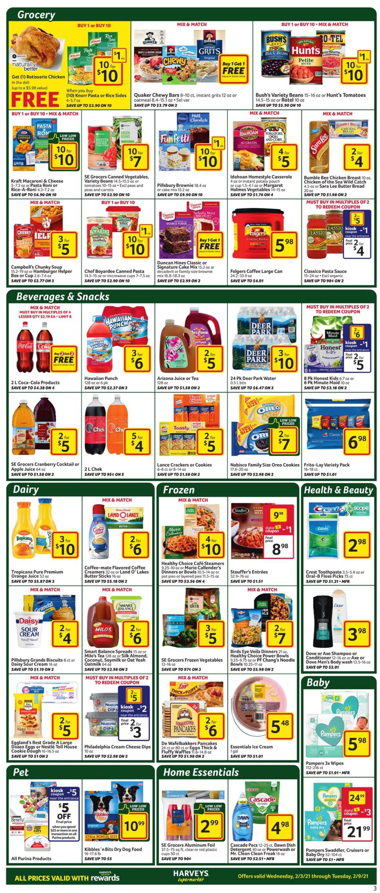 Harveys Supermarket Weekly Ad Circular - valid 02/03-02/09/2021 (Page 6)