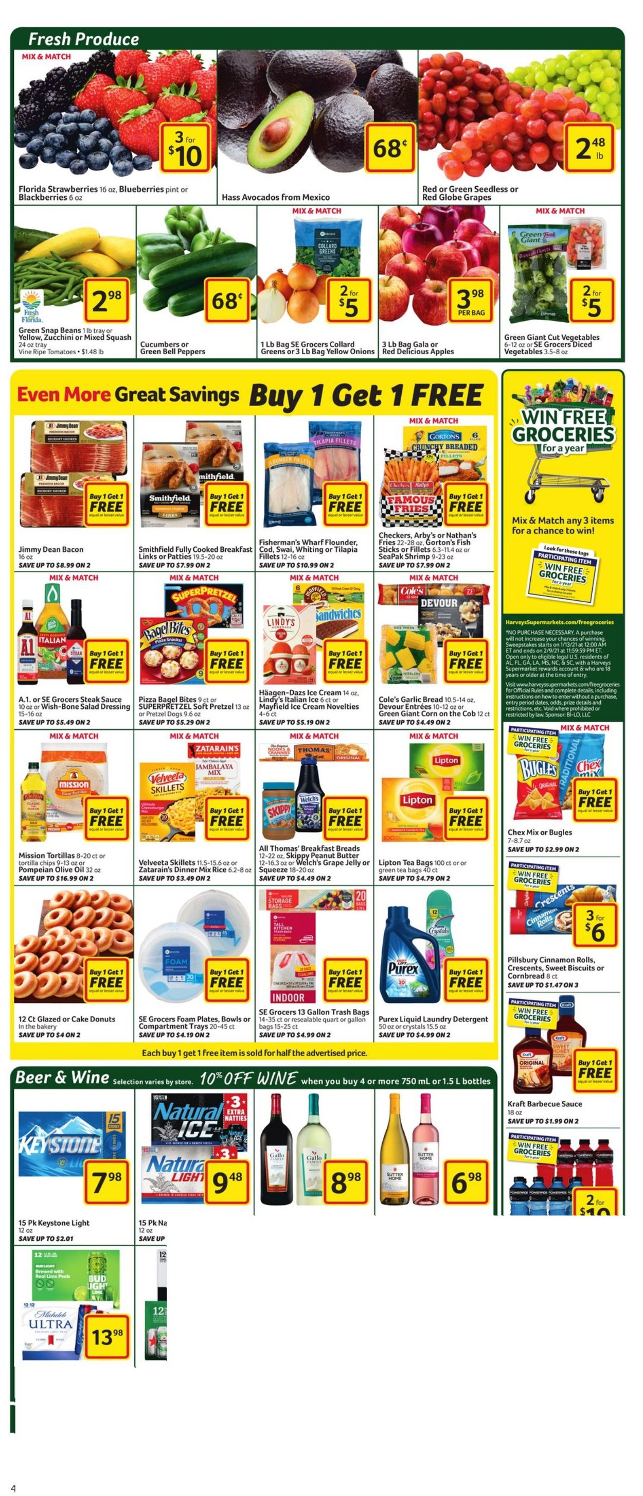 Harveys Supermarket Weekly Ad Circular - valid 02/03-02/09/2021 (Page 9)