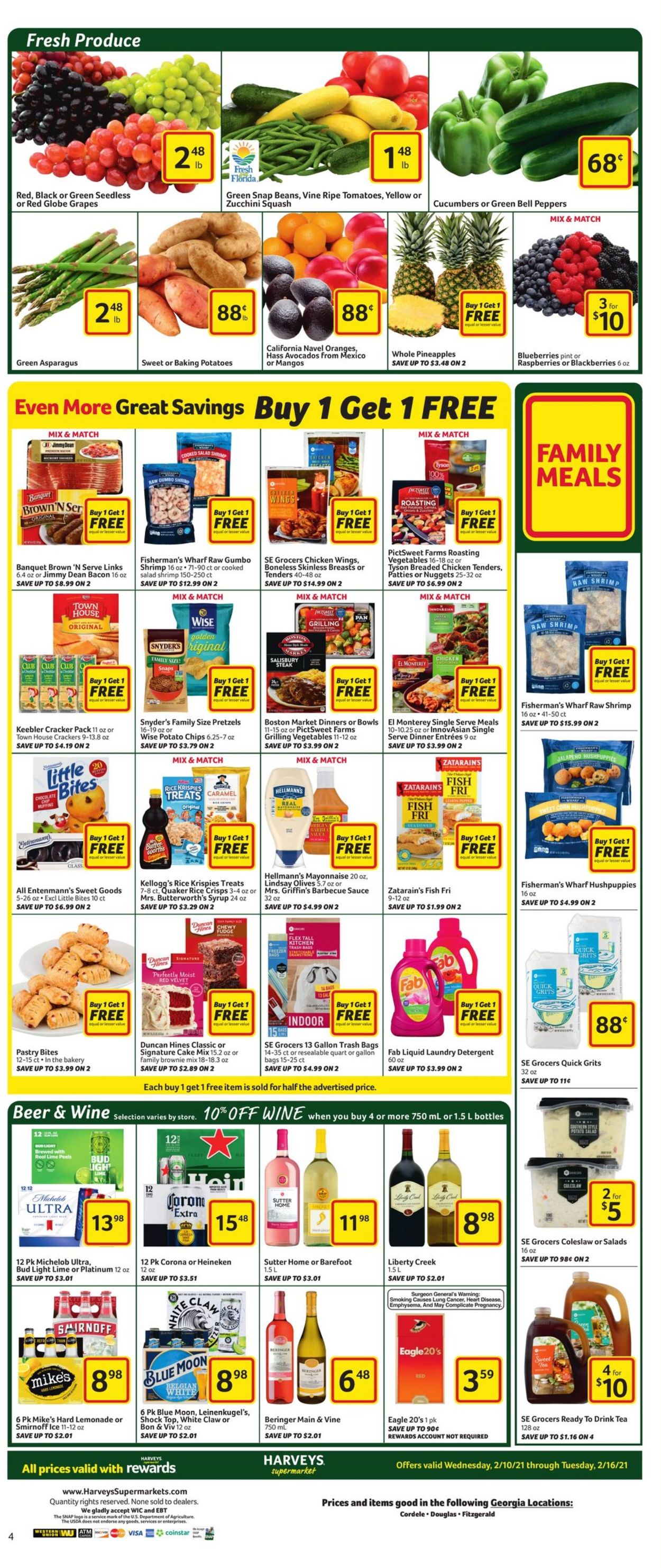 Harveys Supermarket Weekly Ad Circular - valid 02/10-02/16/2021 (Page 7)
