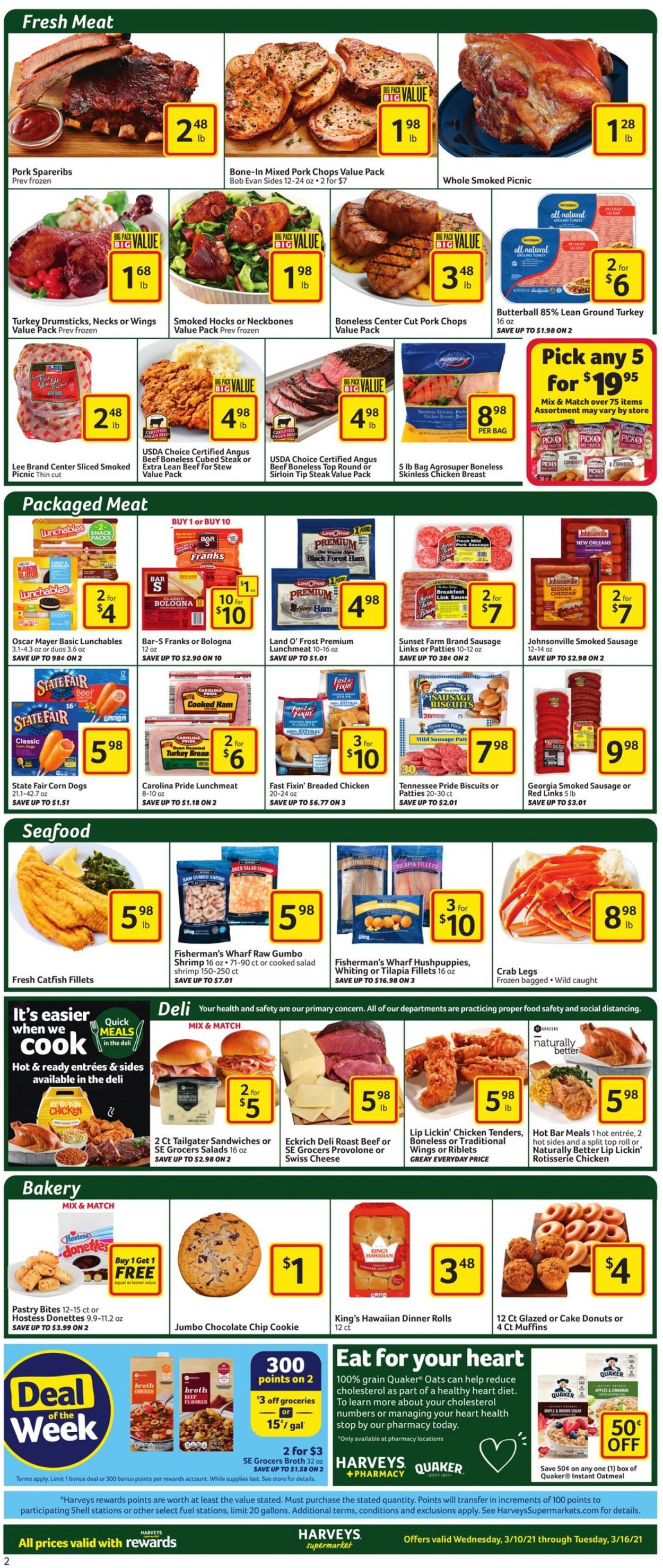 Harveys Supermarket Weekly Ad Circular - valid 03/10-03/16/2021 (Page 4)