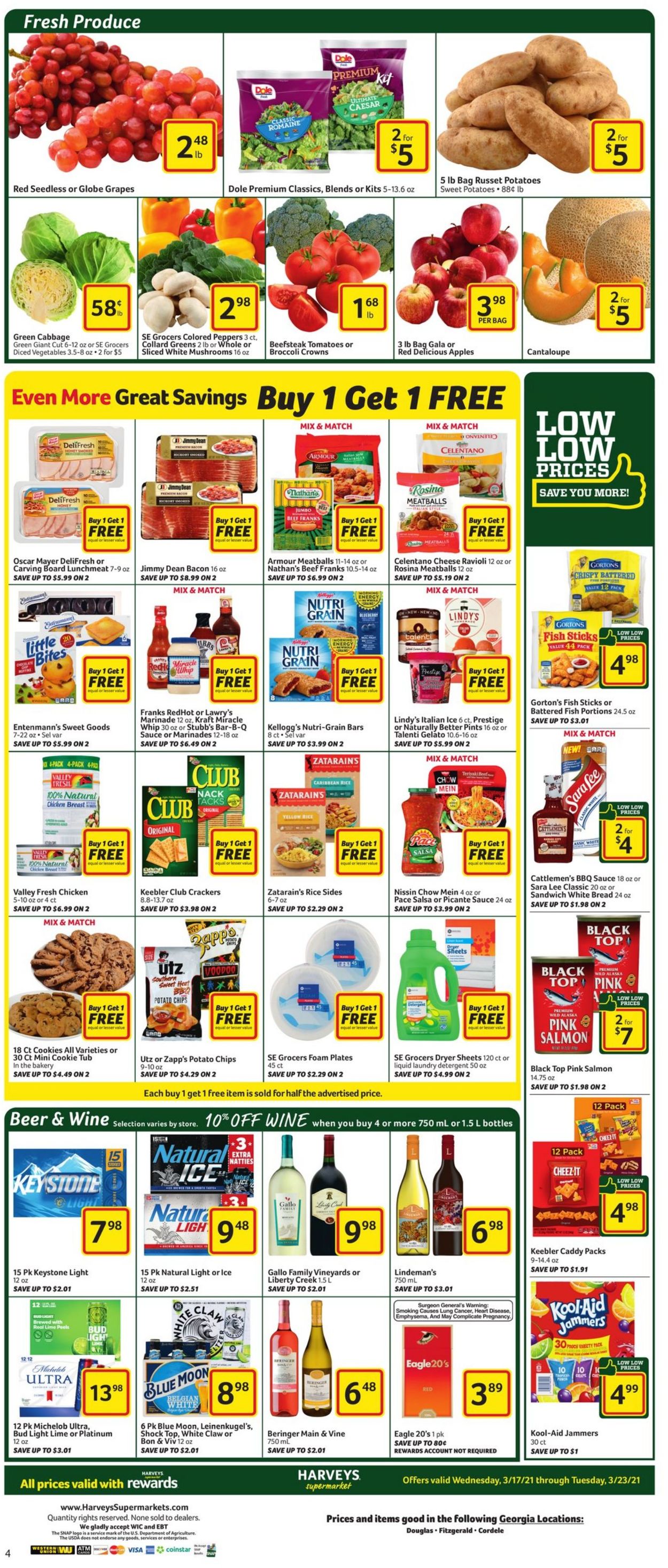 Harveys Supermarket Weekly Ad Circular - valid 03/17-03/23/2021 (Page 5)