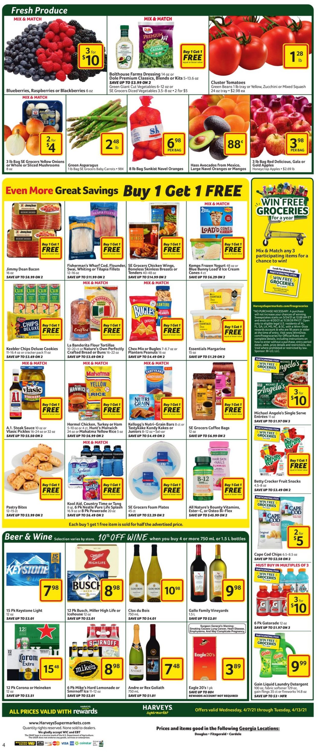 Harveys Supermarket Weekly Ad Circular - valid 04/07-04/13/2021 (Page 5)