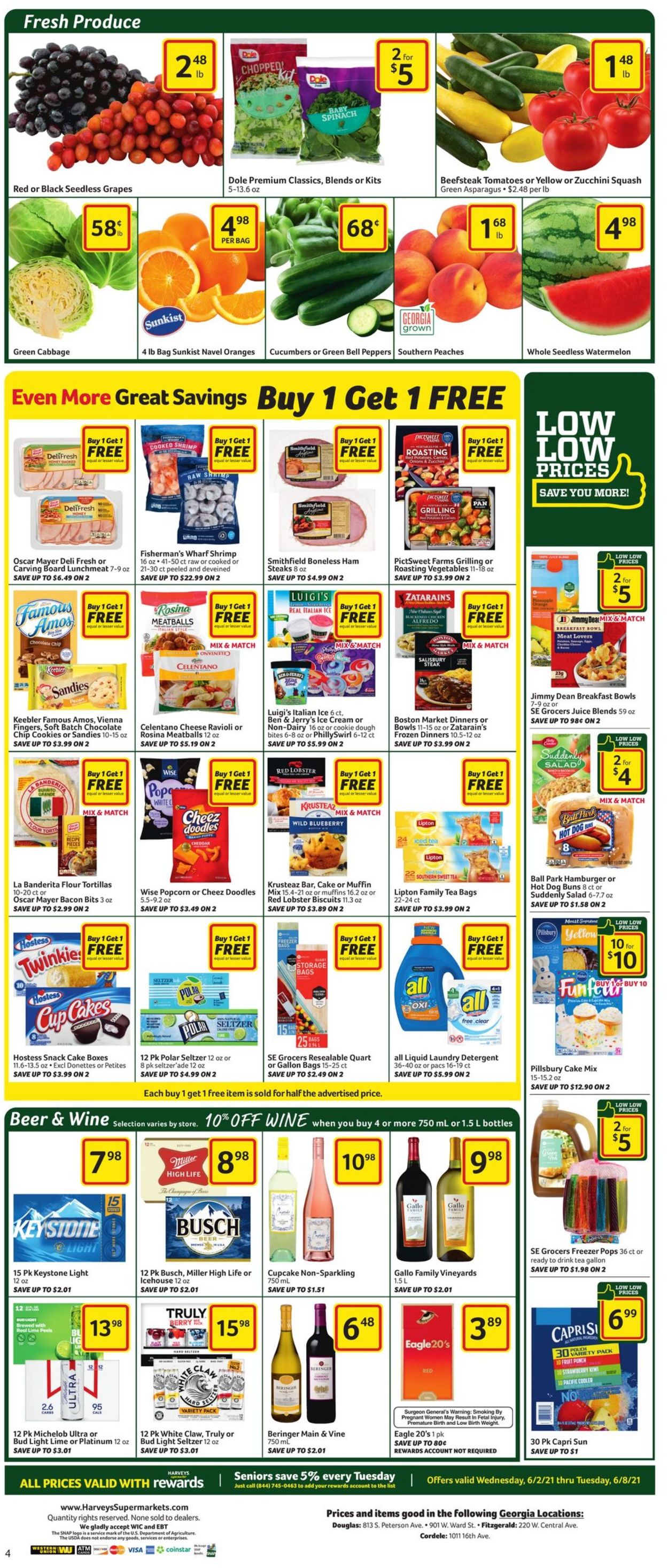 Harveys Supermarket Weekly Ad Circular - valid 06/02-06/08/2021 (Page 5)