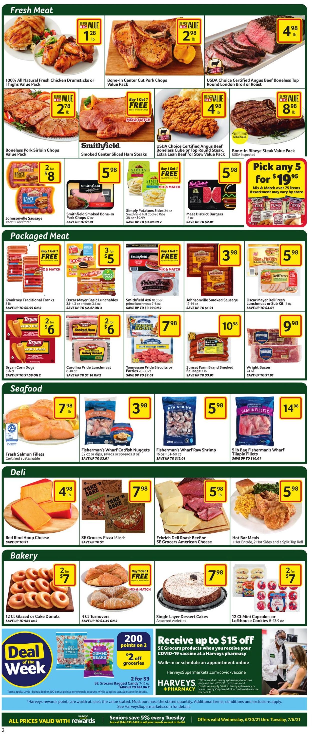 Harveys Supermarket Weekly Ad Circular - valid 06/30-07/06/2021 (Page 3)
