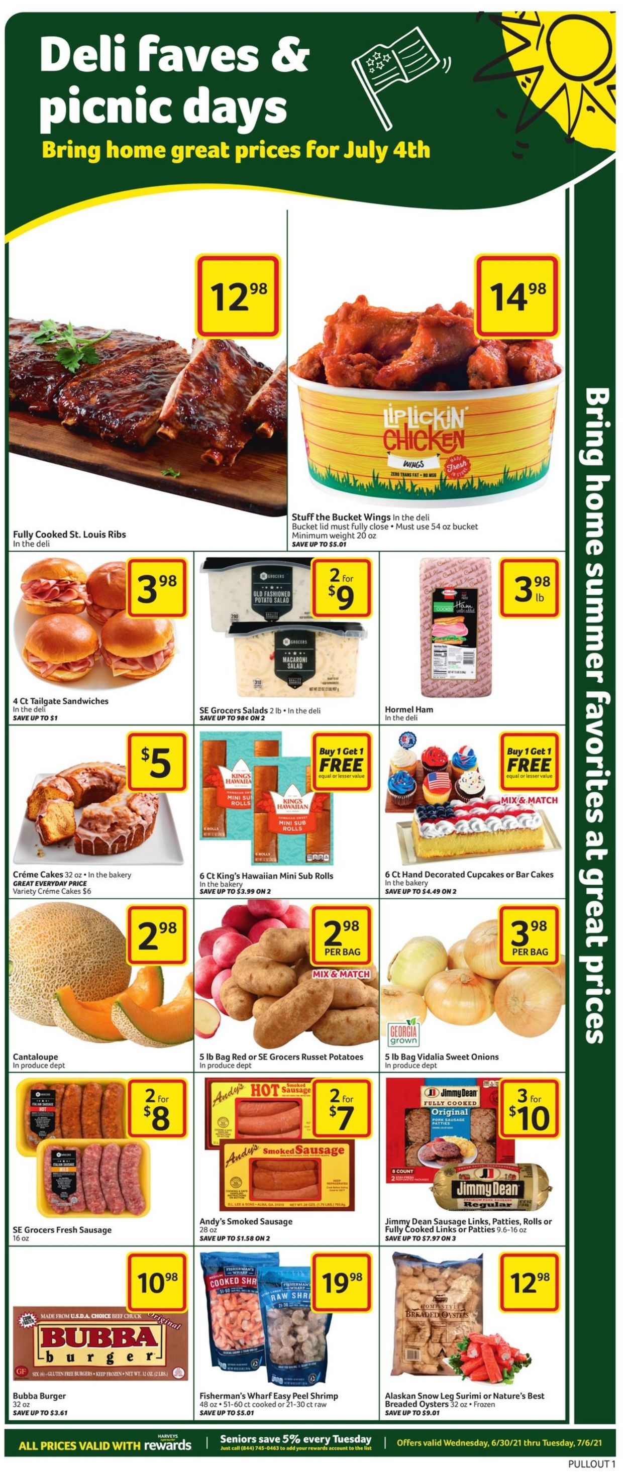 Harveys Supermarket Weekly Ad Circular - valid 06/30-07/06/2021 (Page 5)