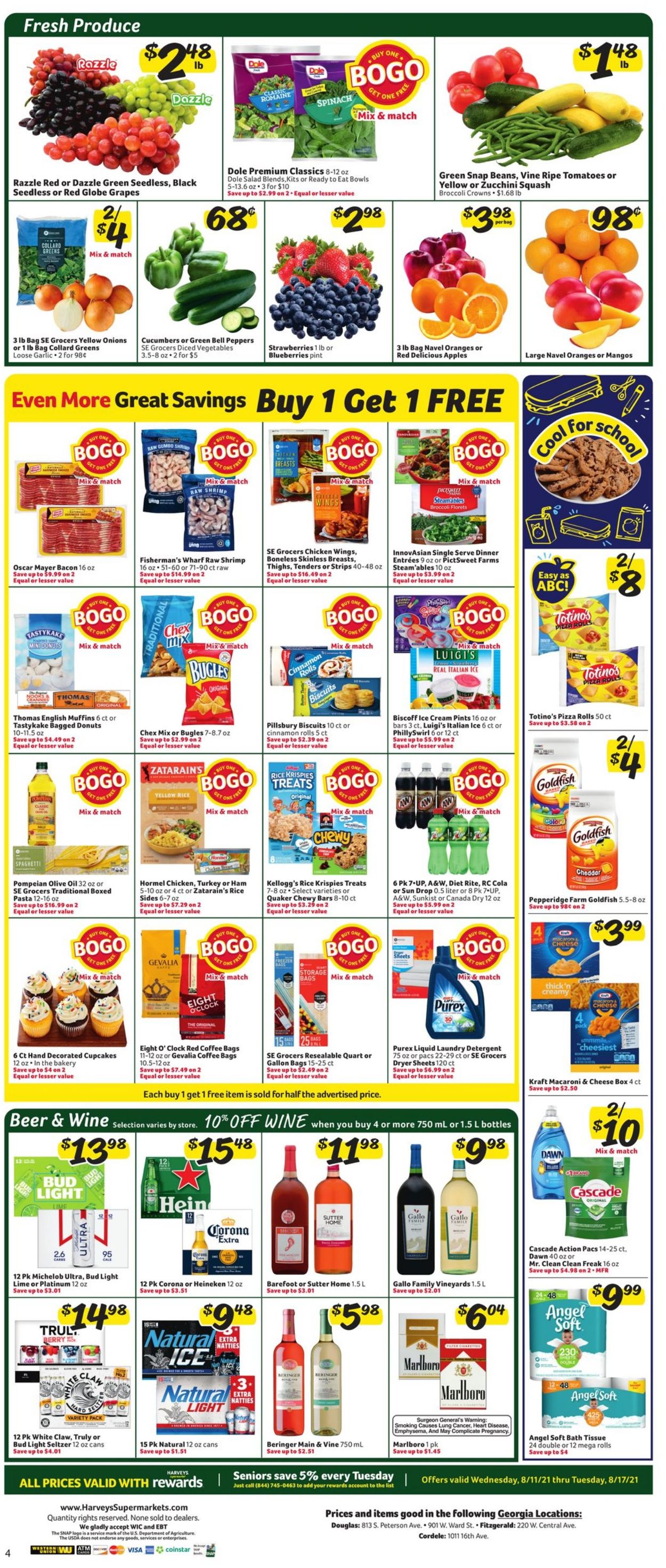 Harveys Supermarket Weekly Ad Circular - valid 08/11-08/17/2021 (Page 5)