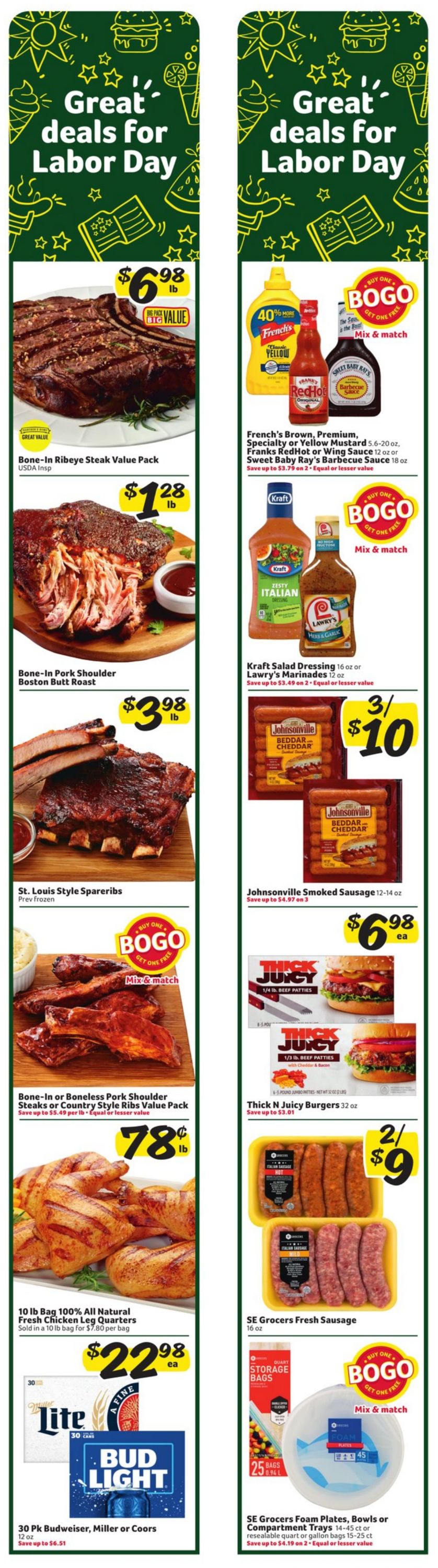 Harveys Supermarket Weekly Ad Circular - valid 09/01-09/07/2021 (Page 2)