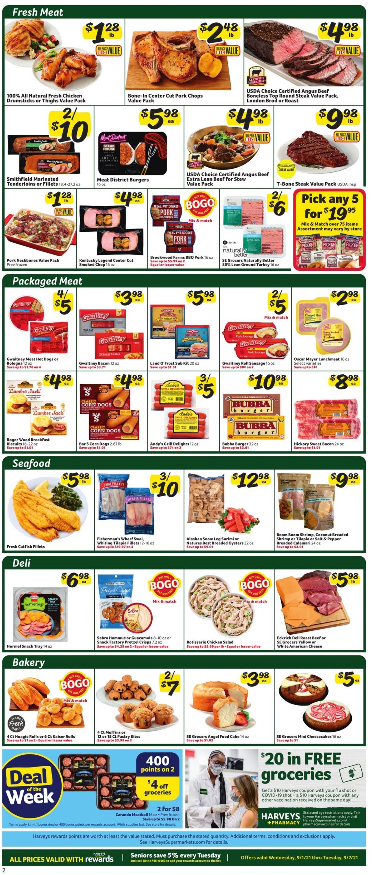 Harveys Supermarket Weekly Ad Circular - valid 09/01-09/07/2021 (Page 3)