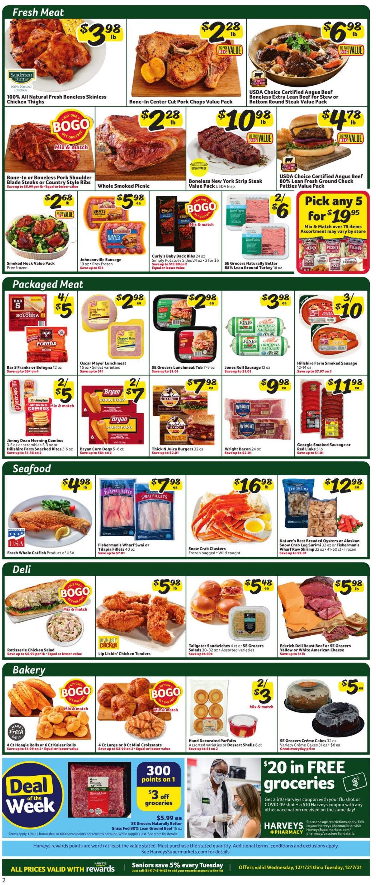 Harveys Supermarket Weekly Ad Circular - valid 12/01-12/07/2021 (Page 3)