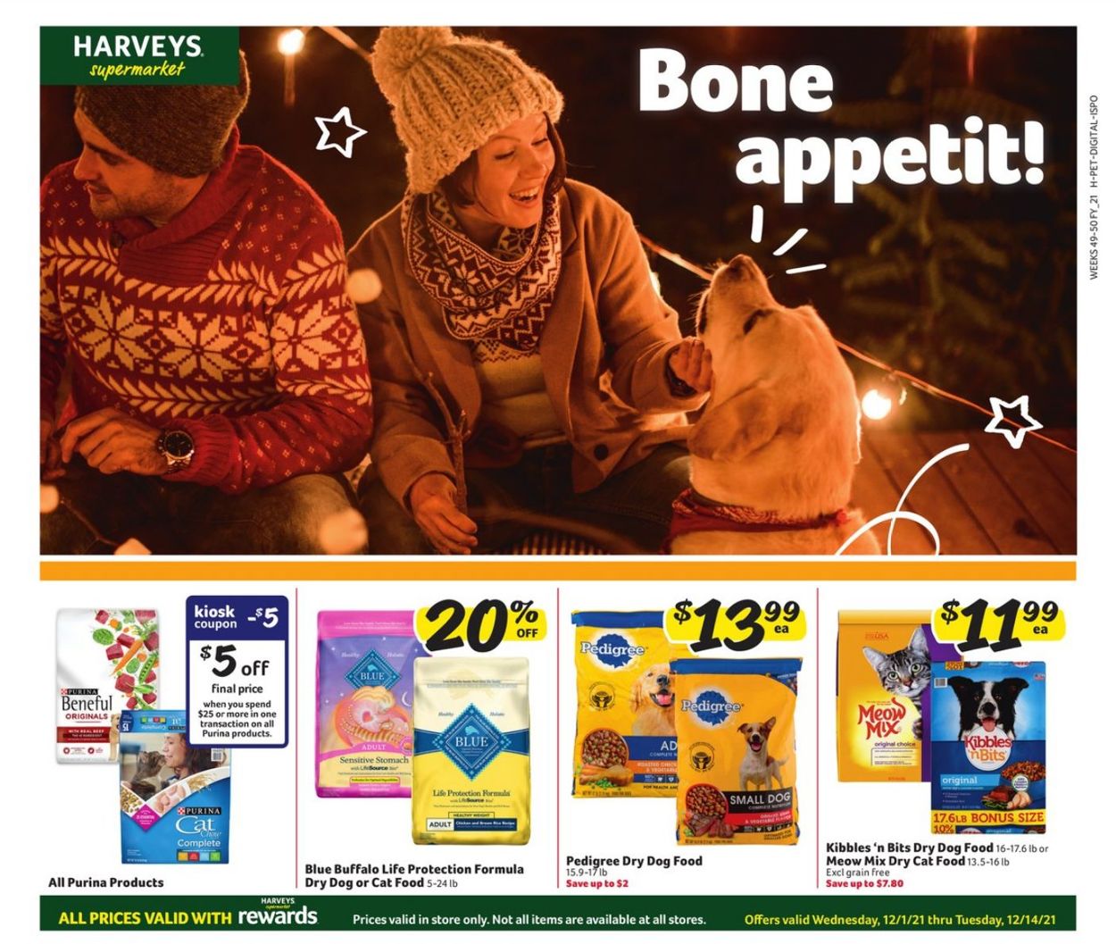 Harveys Supermarket Weekly Ad Circular - valid 12/01-12/14/2021