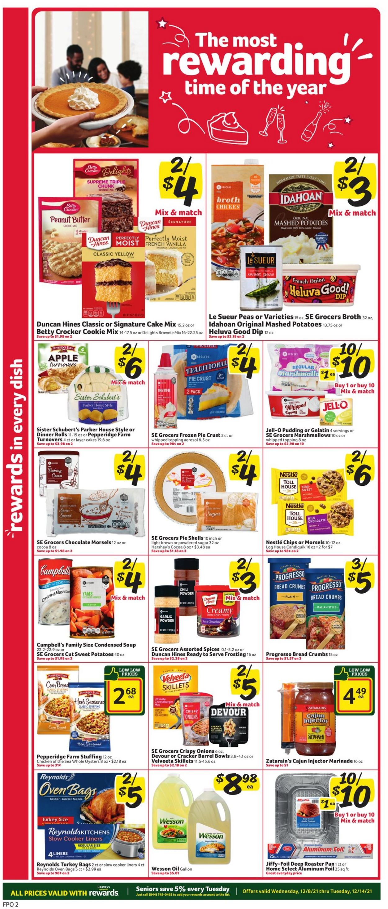 Harveys Supermarket - HOLIDAY 2021 Weekly Ad Circular - valid 12/08-12/14/2021 (Page 5)