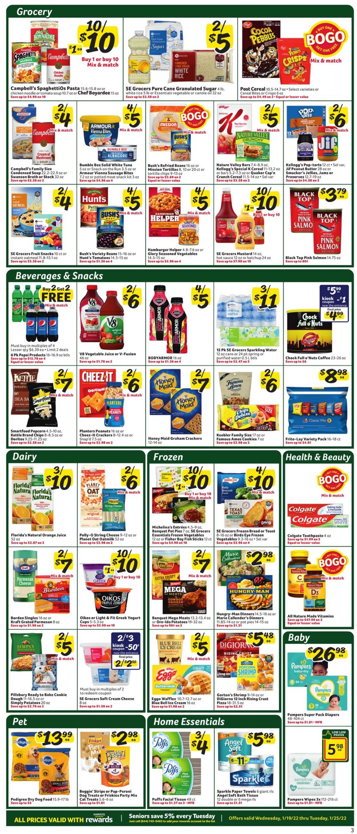 Harveys Supermarket Weekly Ad Circular - valid 01/19-01/25/2022 (Page 4)