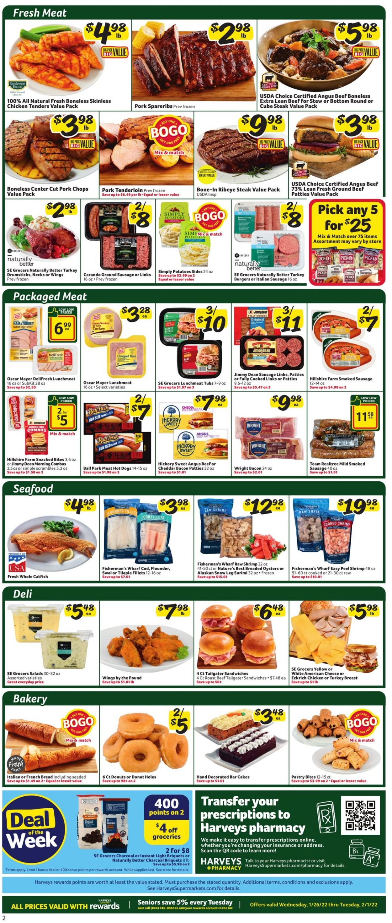 Harveys Supermarket Weekly Ad Circular - valid 01/26-02/01/2022 (Page 3)