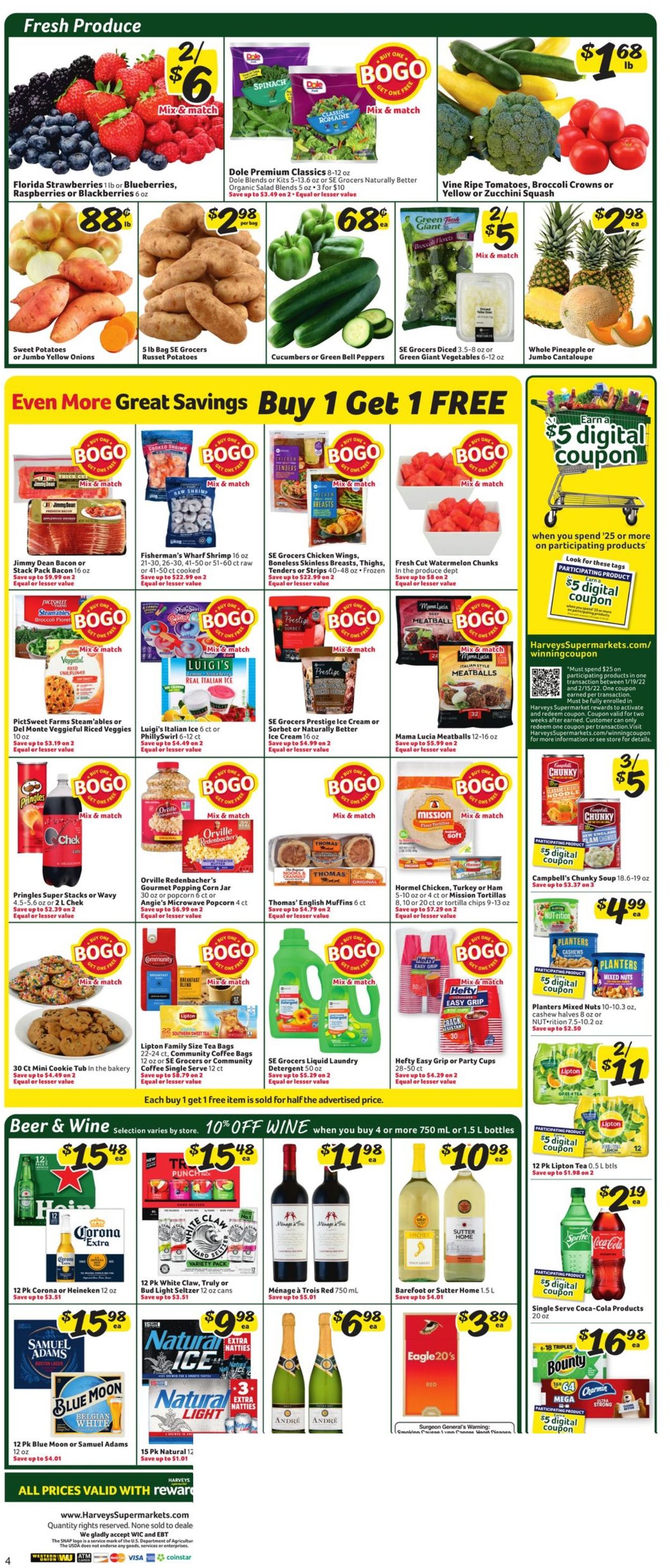 Harveys Supermarket Weekly Ad Circular - valid 01/26-02/01/2022 (Page 5)