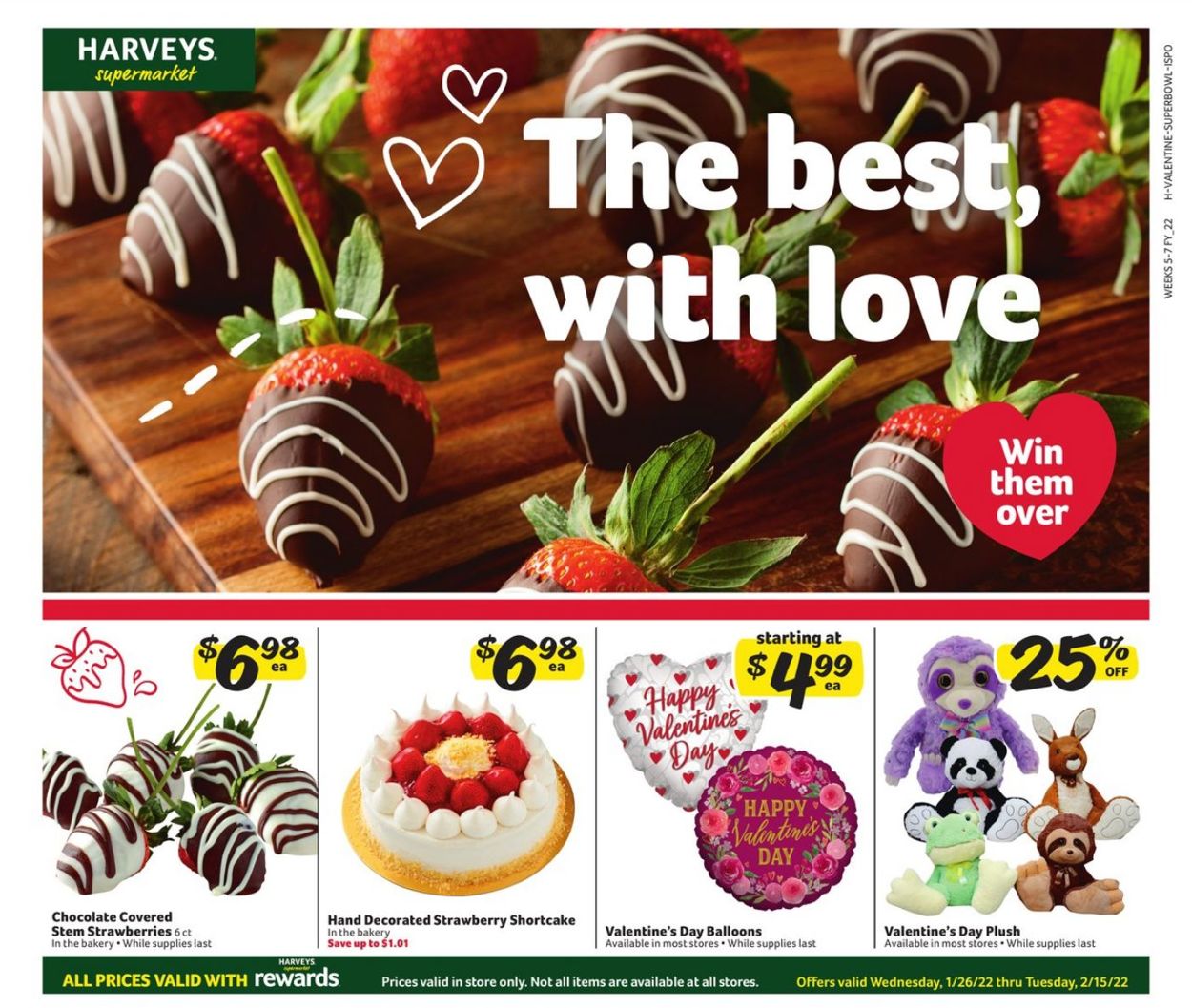 Harveys Supermarket Weekly Ad Circular - valid 01/26-02/15/2022