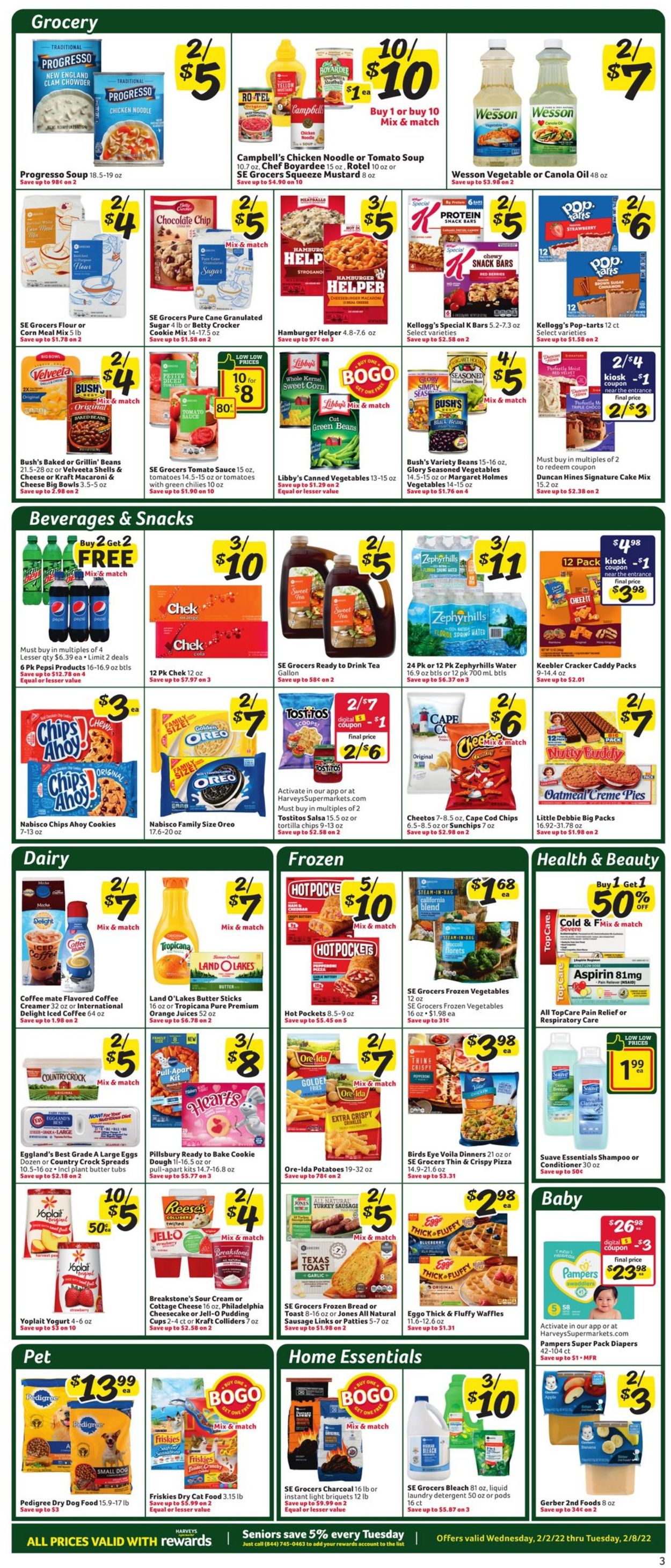 Harveys Supermarket Weekly Ad Circular - valid 02/02-02/08/2022 (Page 4)