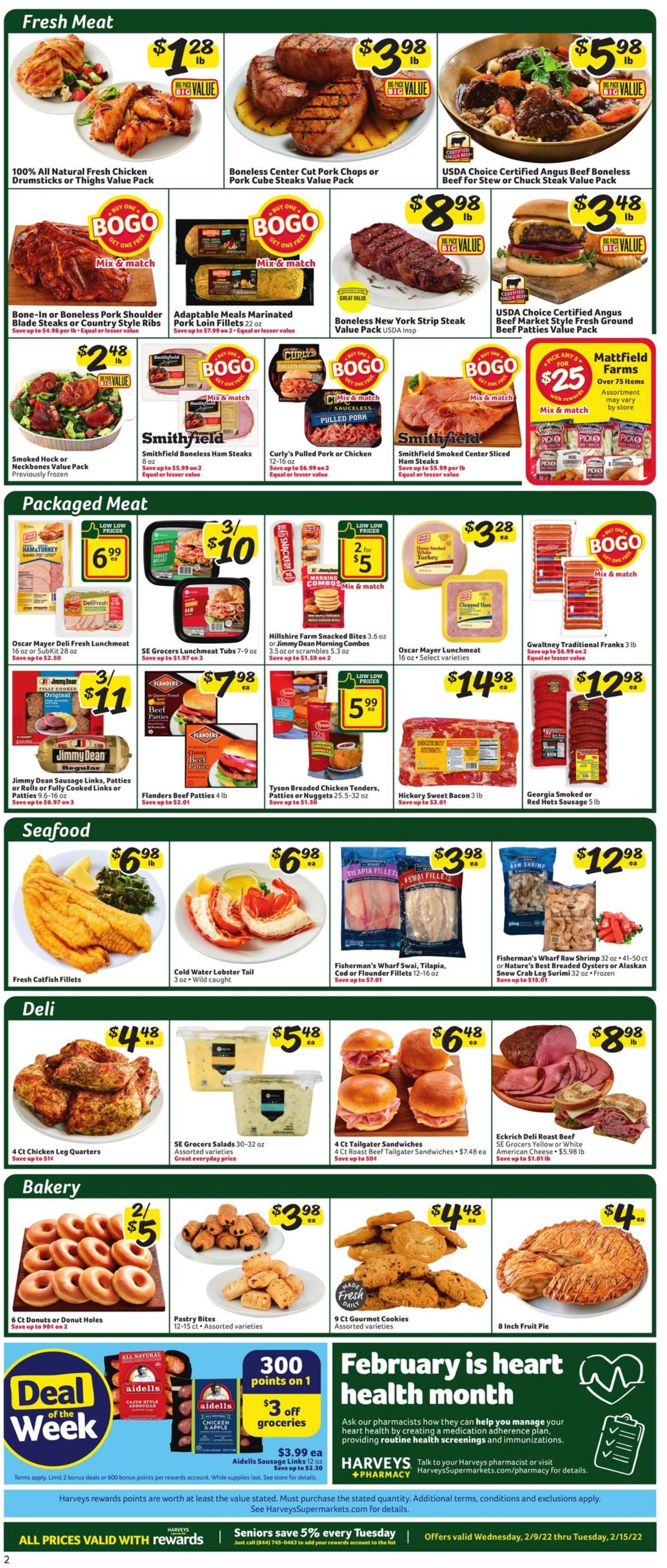 Harveys Supermarket Weekly Ad Circular - valid 02/09-02/15/2022 (Page 3)