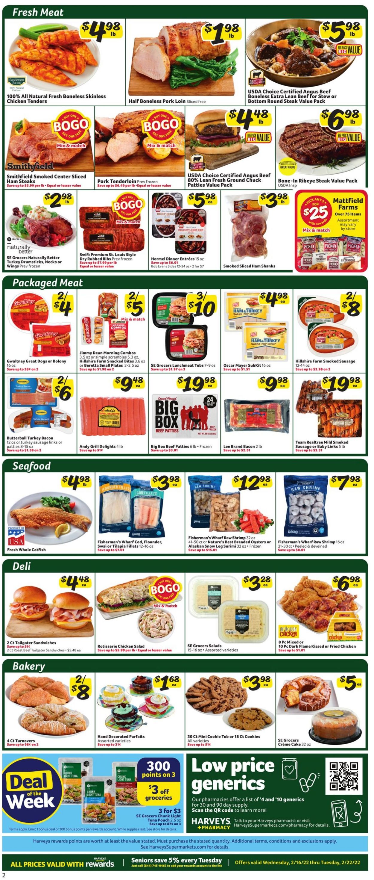 Harveys Supermarket Weekly Ad Circular - valid 02/16-02/22/2022 (Page 3)
