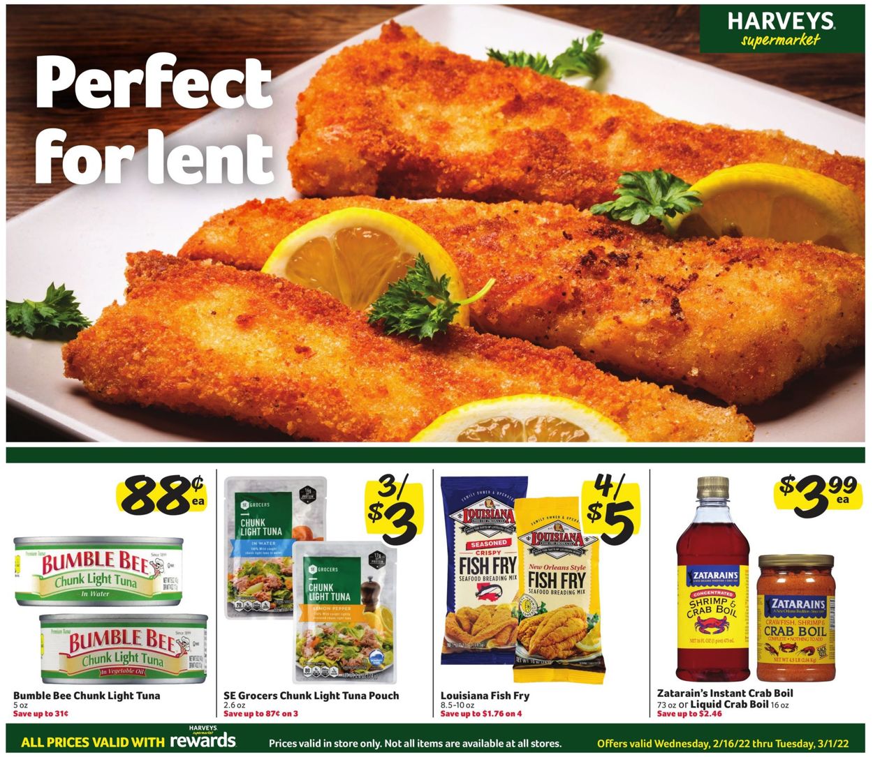 Harveys Supermarket Weekly Ad Circular - valid 02/16-03/01/2022 (Page 8)