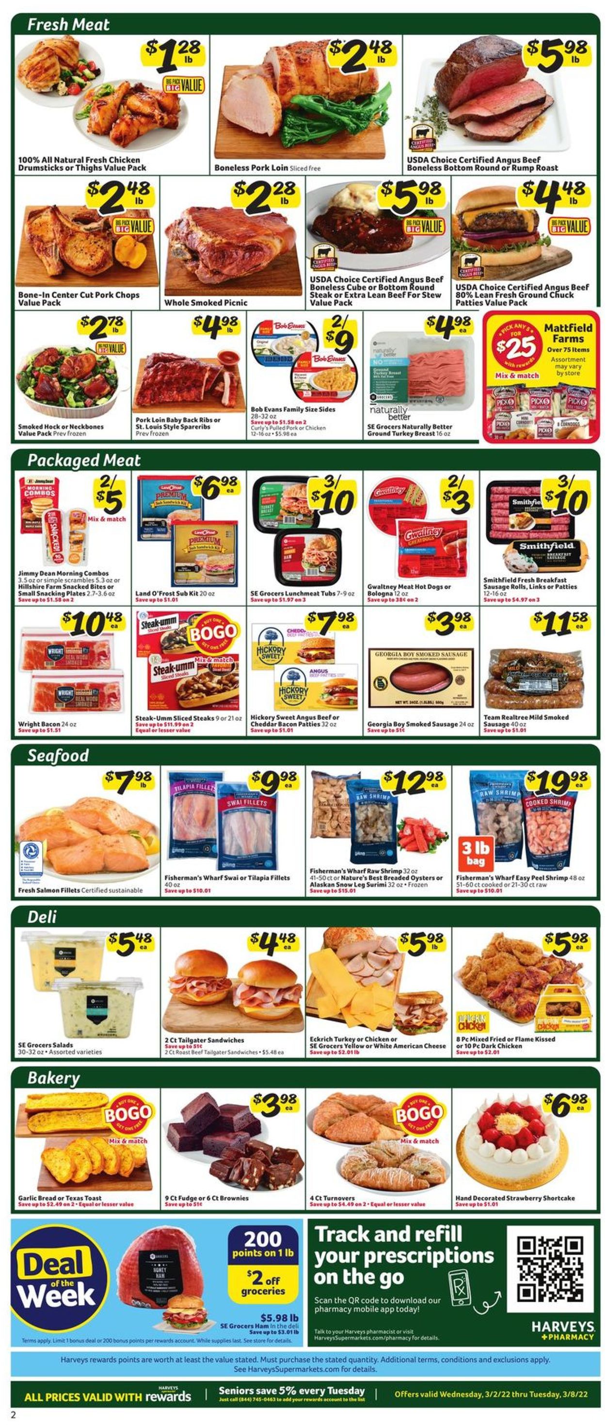 Harveys Supermarket Weekly Ad Circular - valid 03/02-03/08/2022 (Page 4)