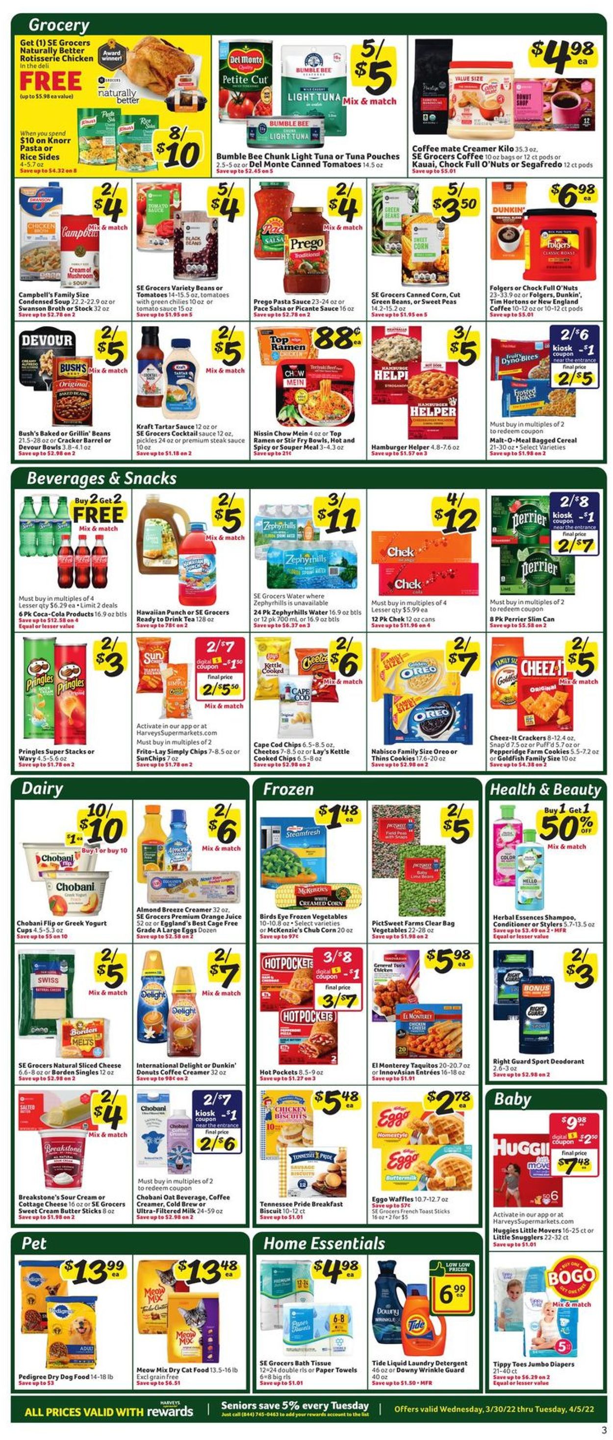 Harveys Supermarket Weekly Ad Circular - valid 03/30-04/05/2022 (Page 5)