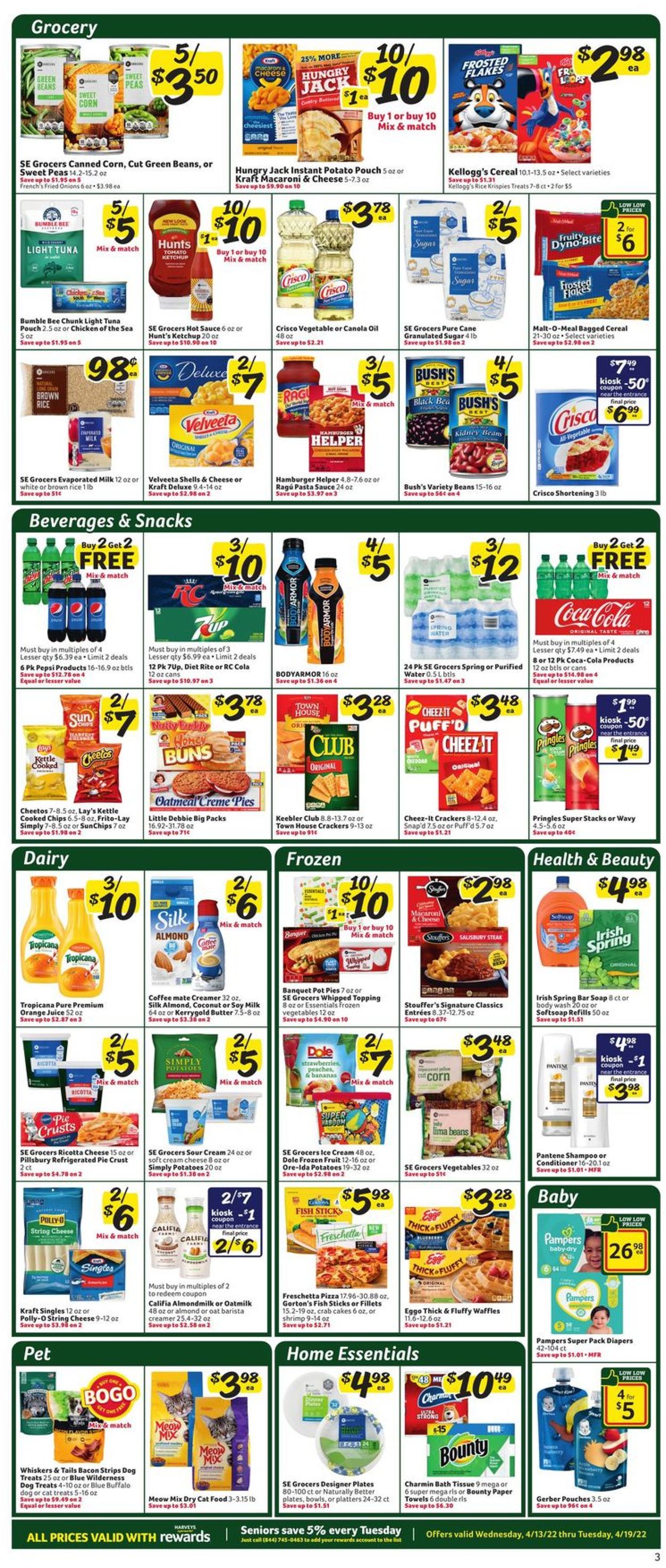 Harveys Supermarket EASTER AD 2022 Weekly Ad Circular - valid 04/13-04/19/2022 (Page 7)