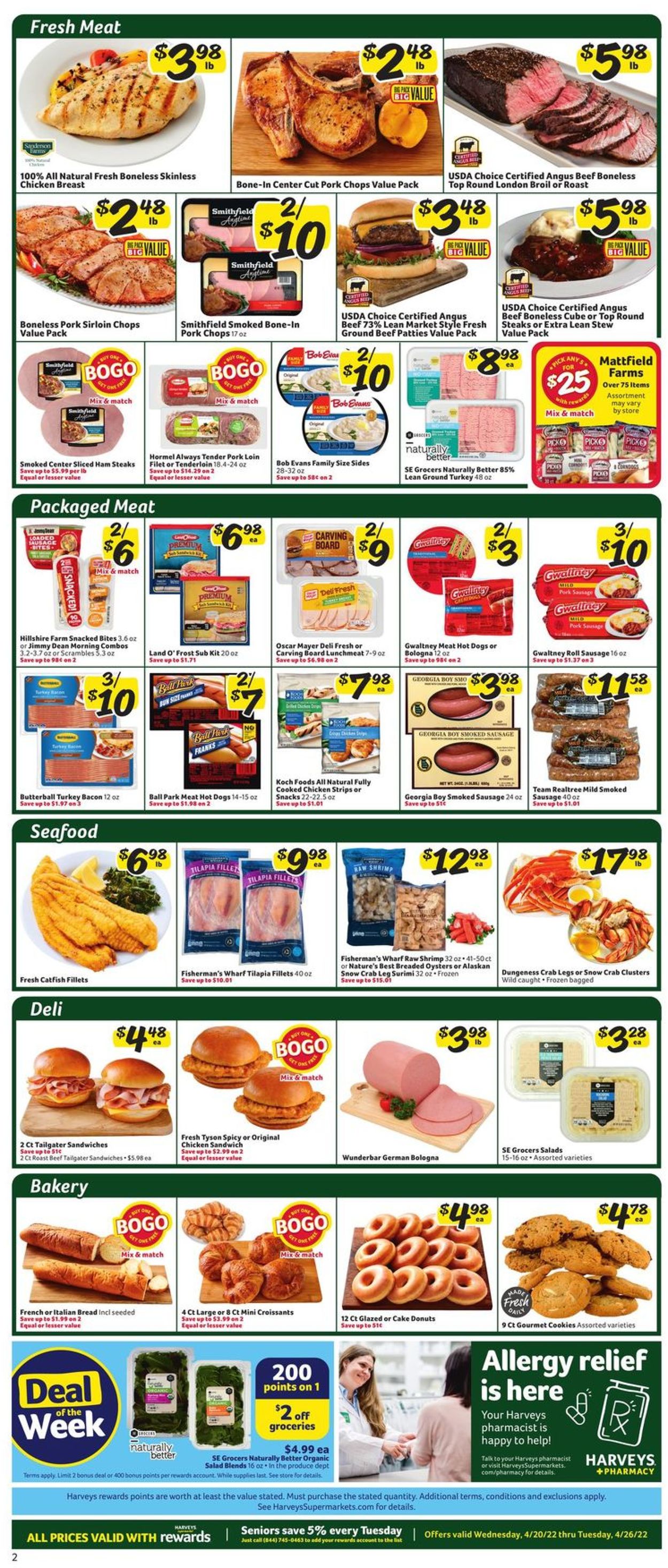 Harveys Supermarket Weekly Ad Circular - valid 04/20-04/26/2022 (Page 4)
