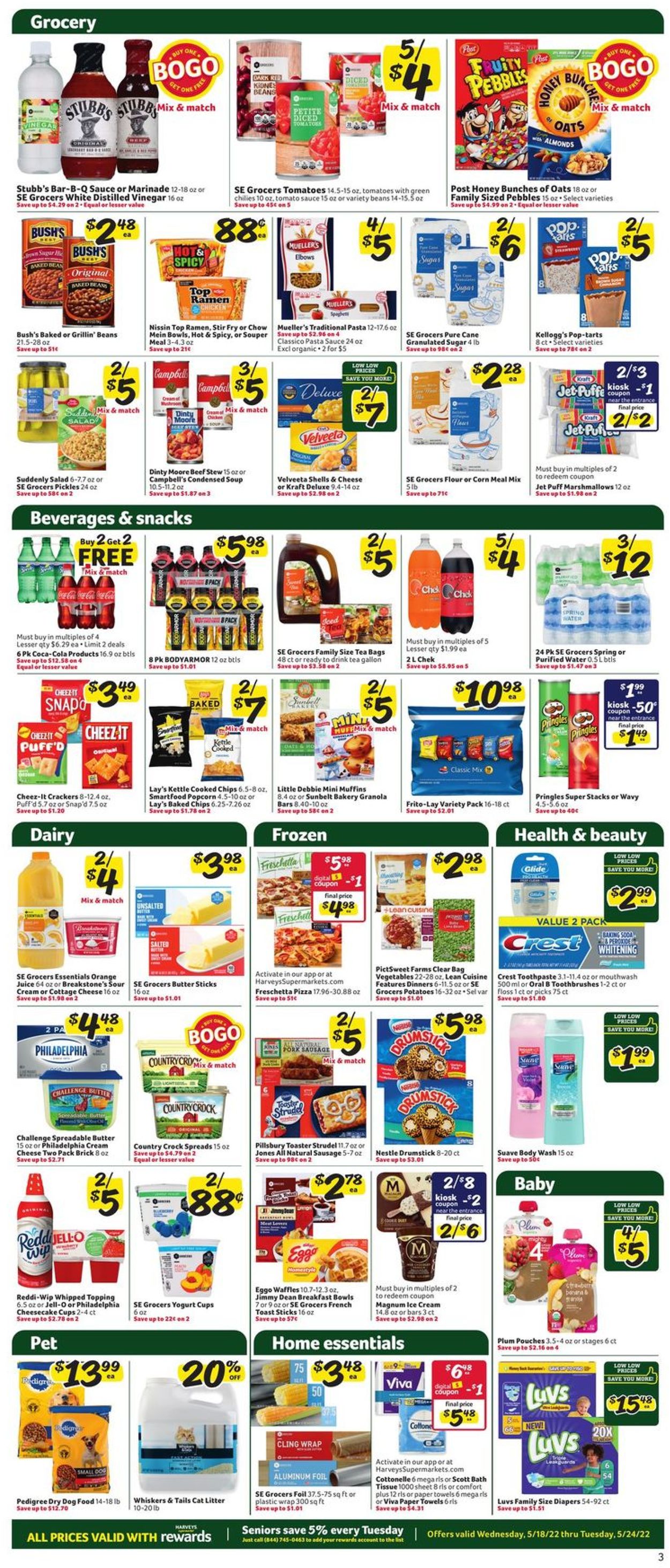 Harveys Supermarket Weekly Ad Circular - valid 05/18-05/24/2022 (Page 7)