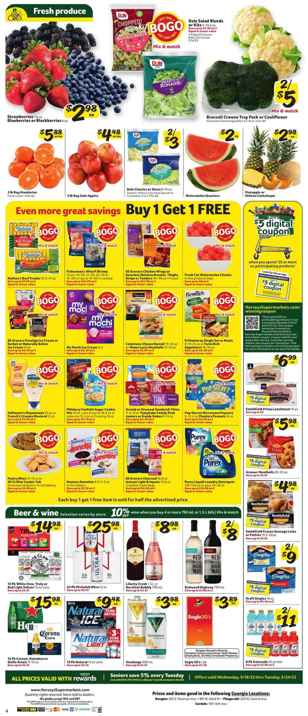 Harveys Supermarket Weekly Ad Circular - valid 05/18-05/24/2022 (Page 9)