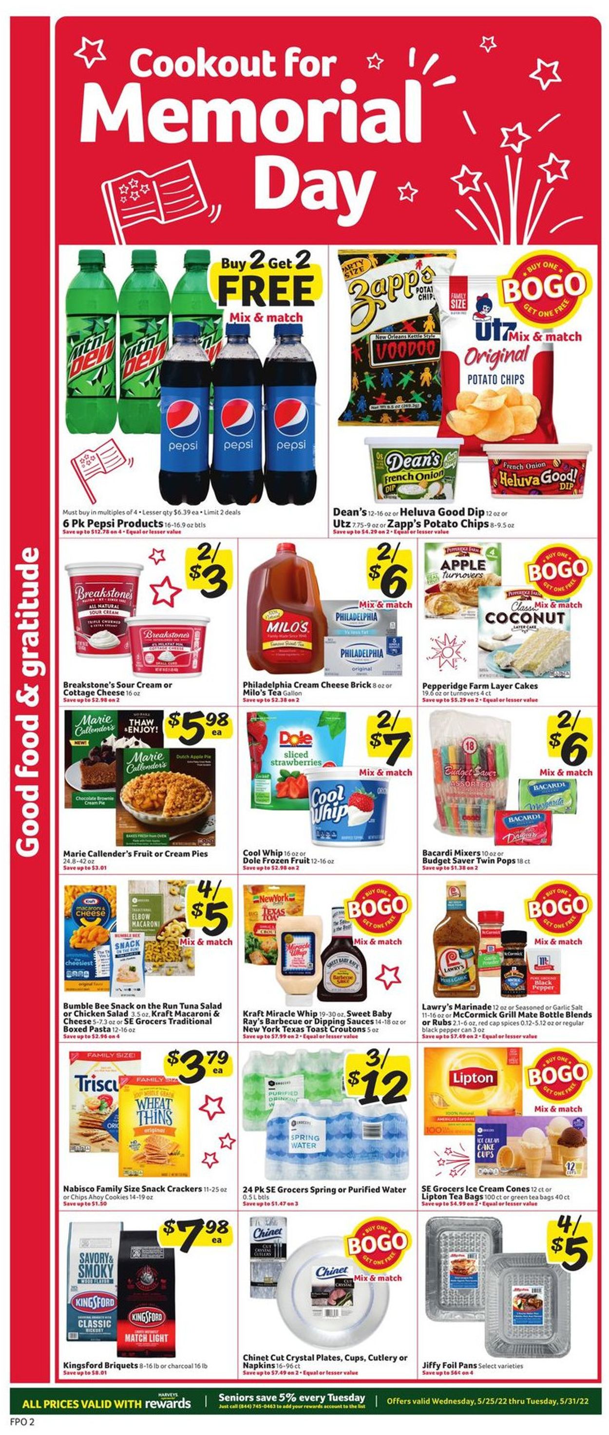 Harveys Supermarket Weekly Ad Circular - valid 05/25-05/31/2022 (Page 8)