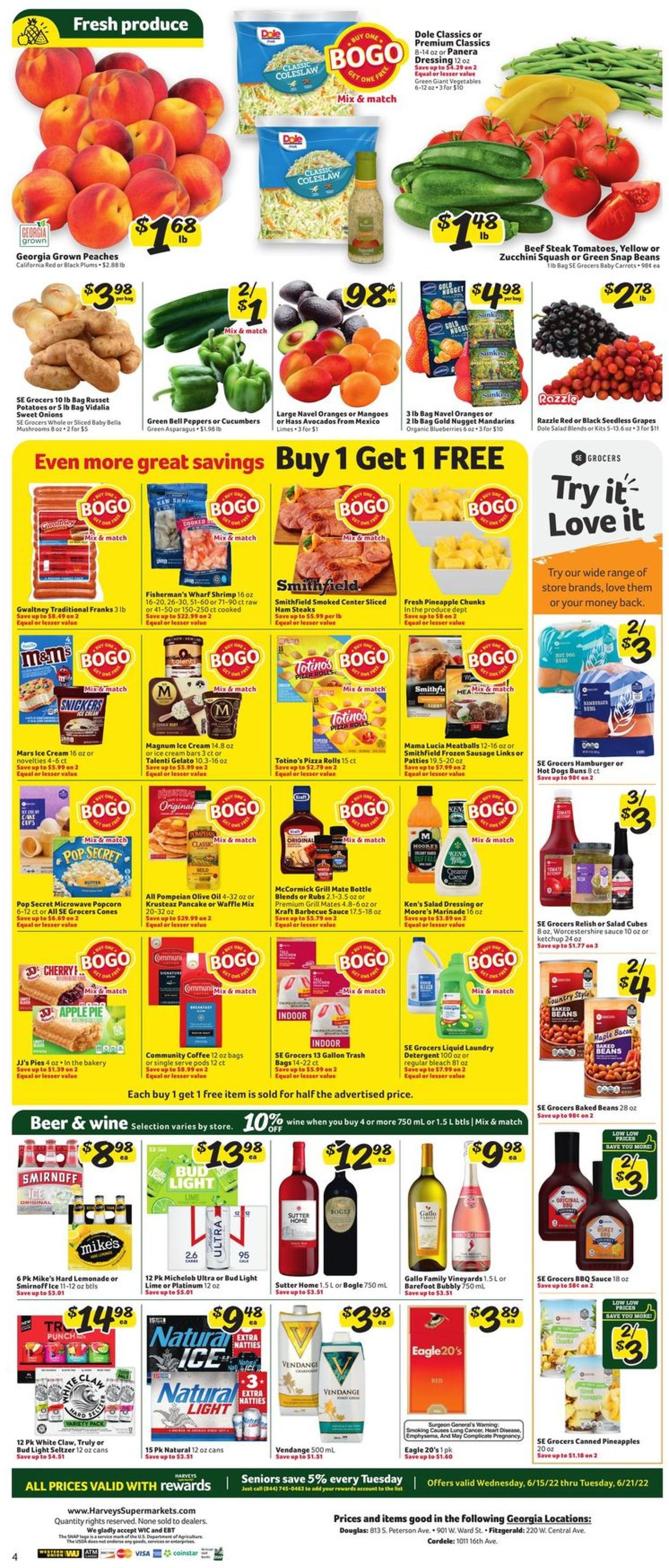 Harveys Supermarket Weekly Ad Circular - valid 06/15-06/21/2022 (Page 7)